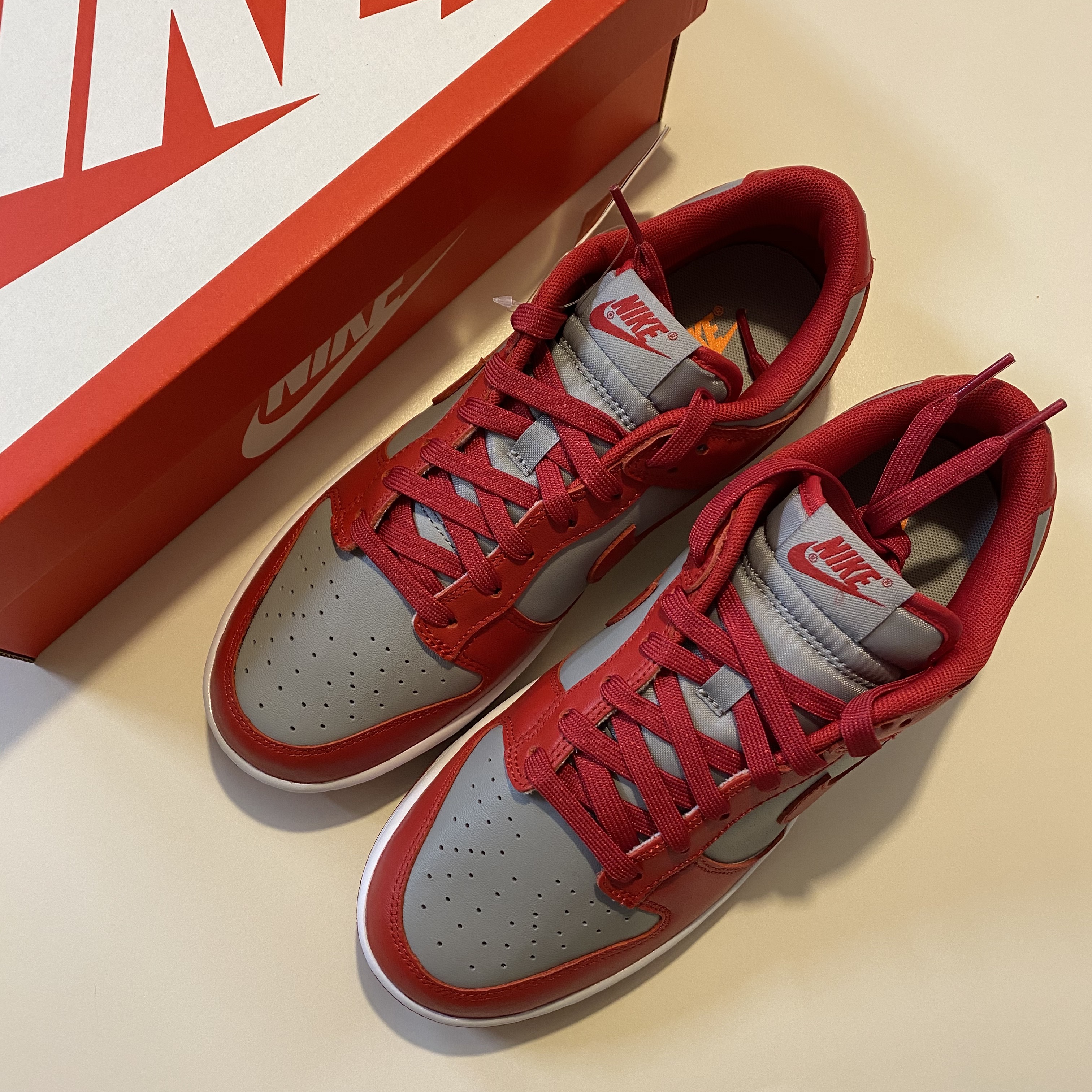 Nike Dunk Low Retro Medium Grey 착용 스타일 - 3