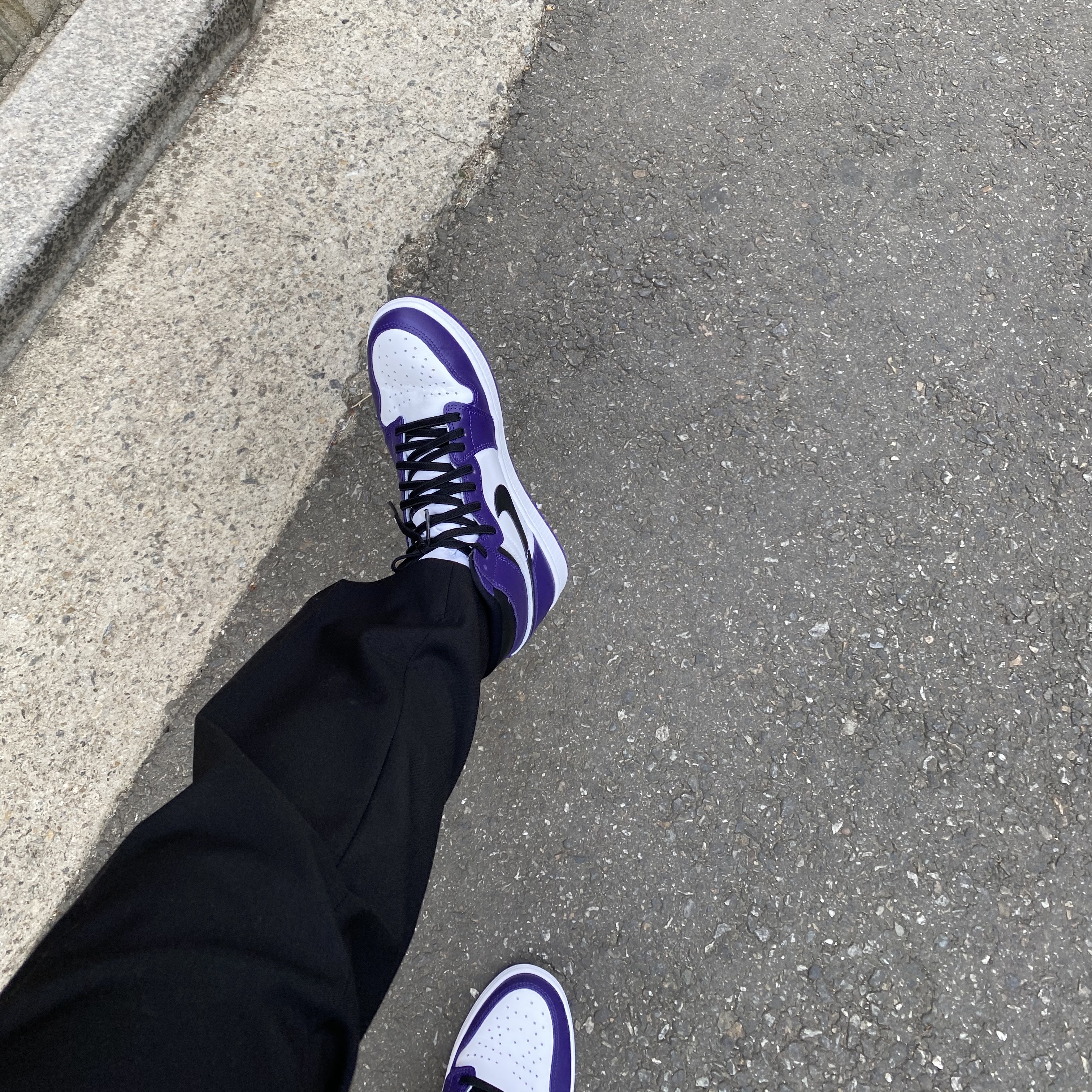 Jordan 1 Retro High OG Court Purple 2020 착용 스타일