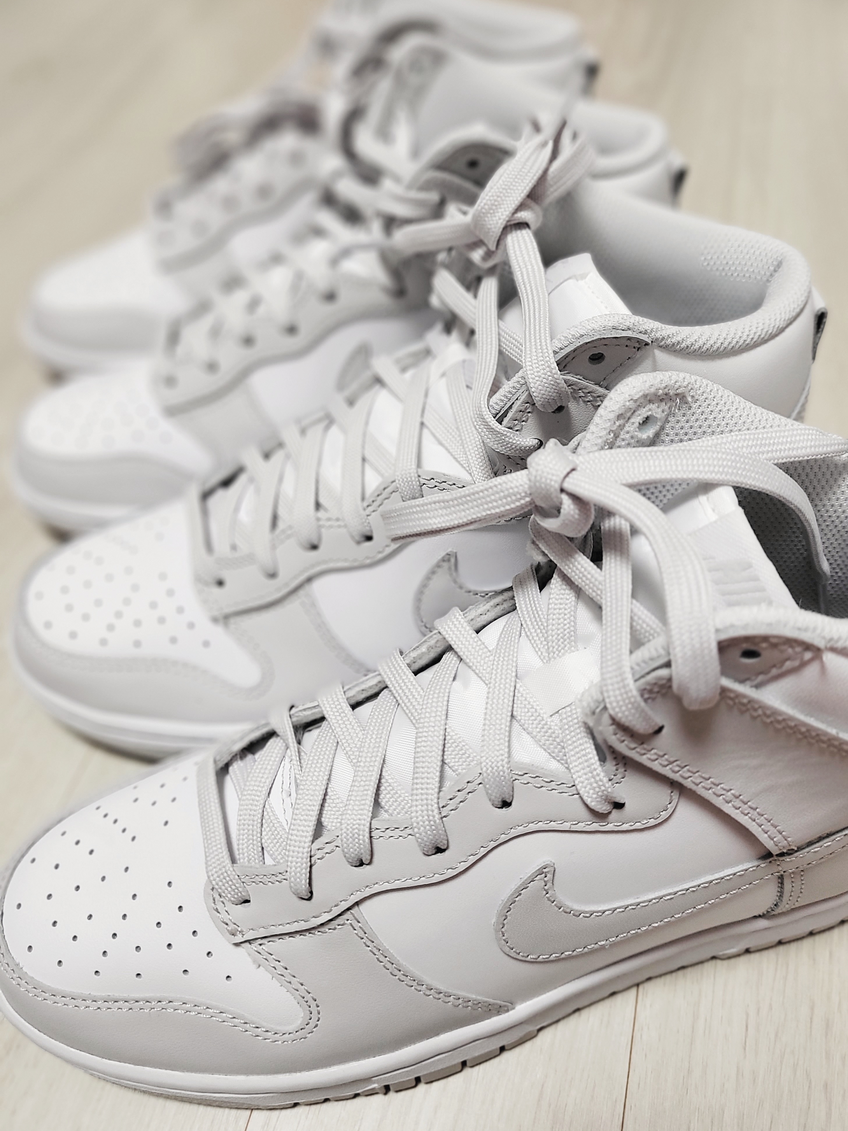 Nike Dunk High Retro Vast Grey 착용 스타일
