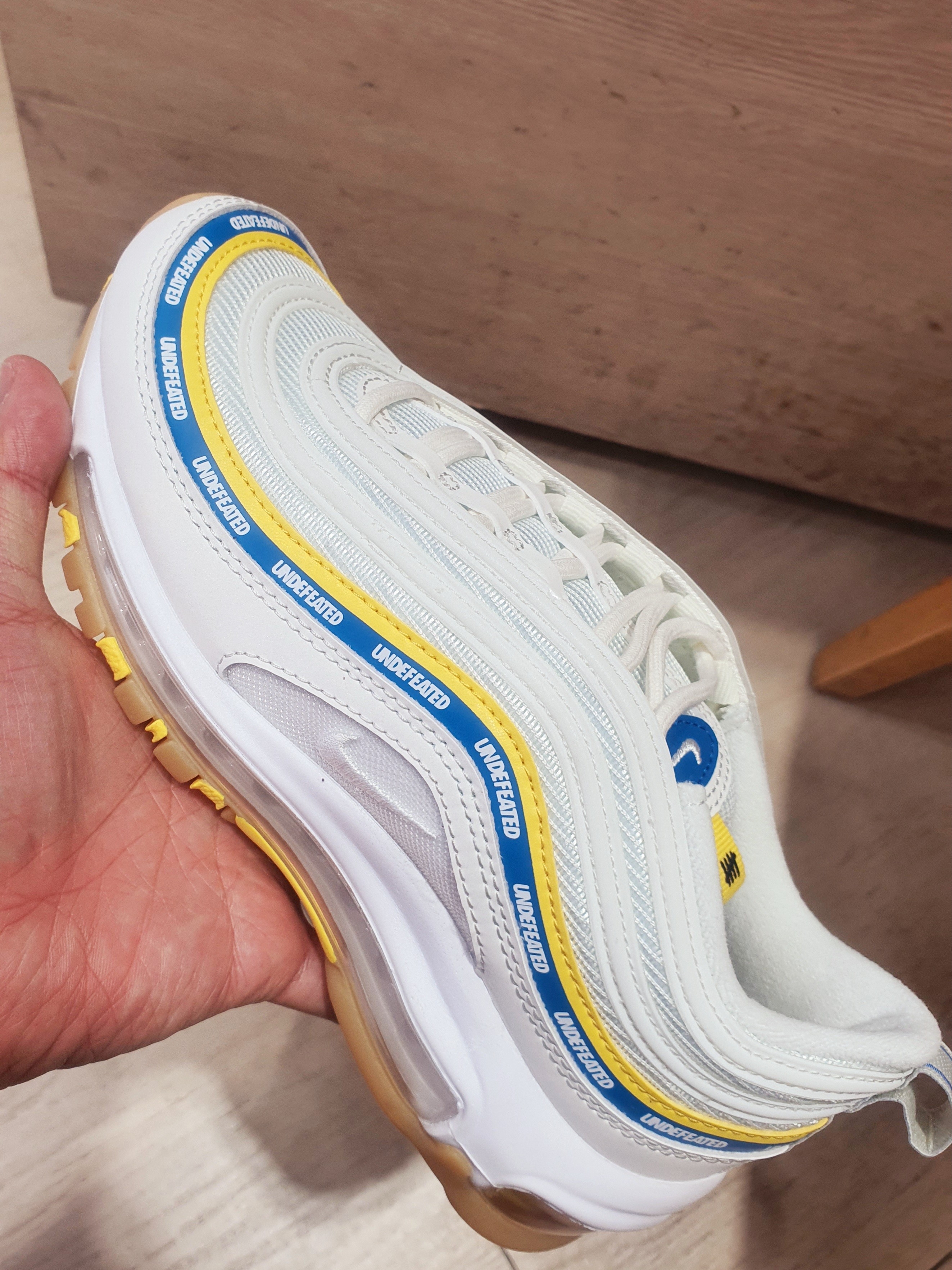 Nike x Undefeated Air Max 97 White 착용 스타일