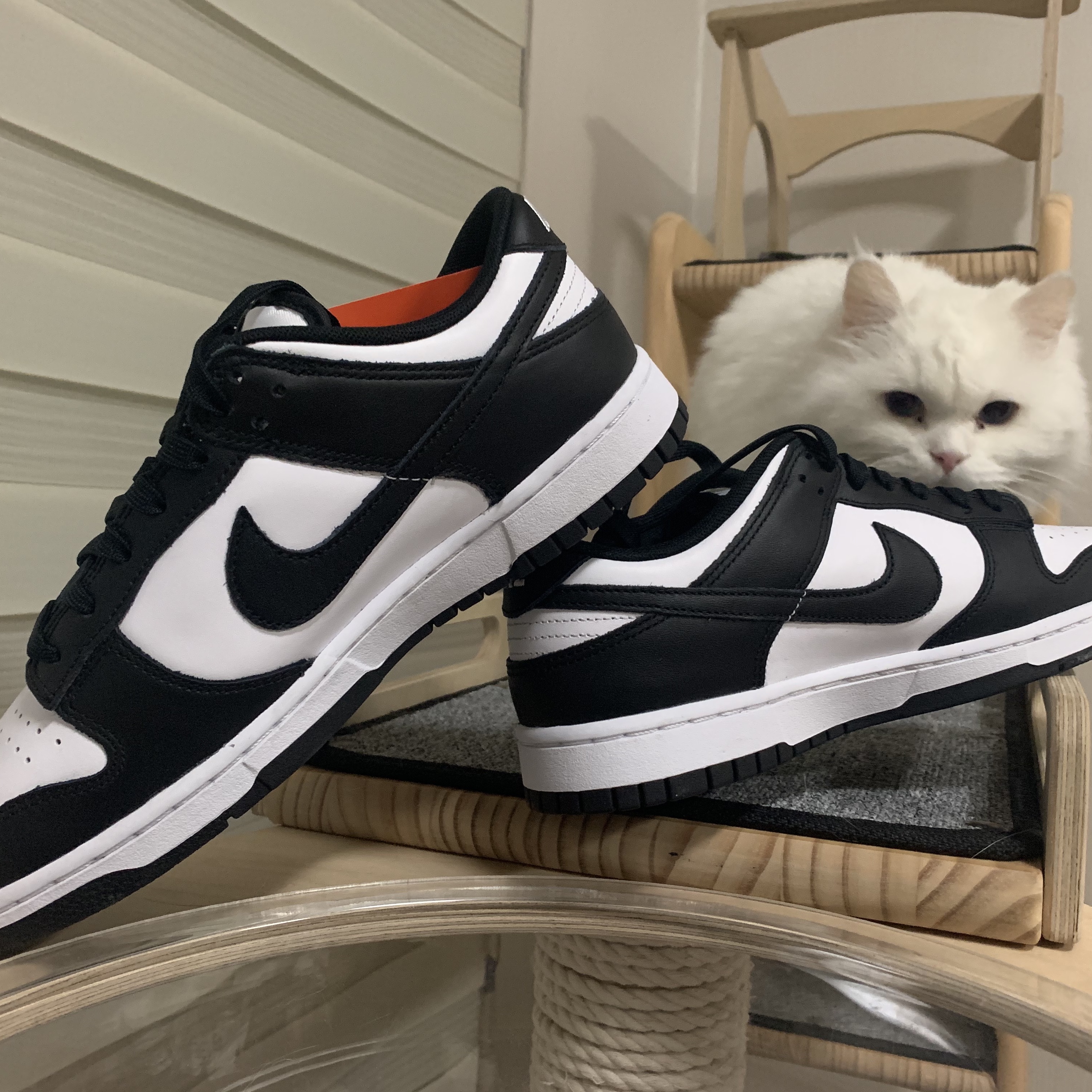 Nike Dunk Low Retro Black 착용 스타일 - 2