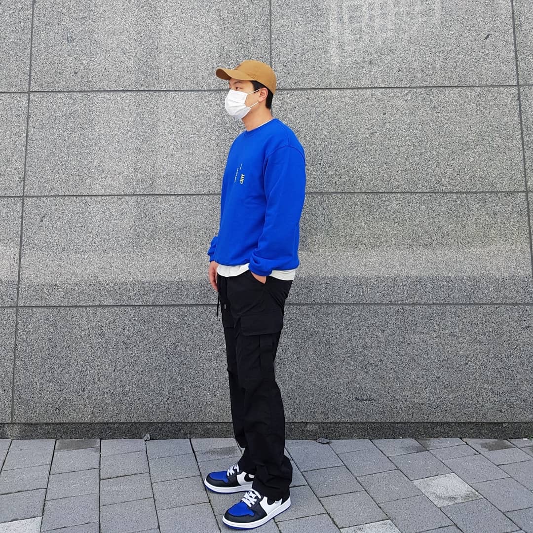 Jordan 1 Retro High OG Royal Toe 착용 스타일