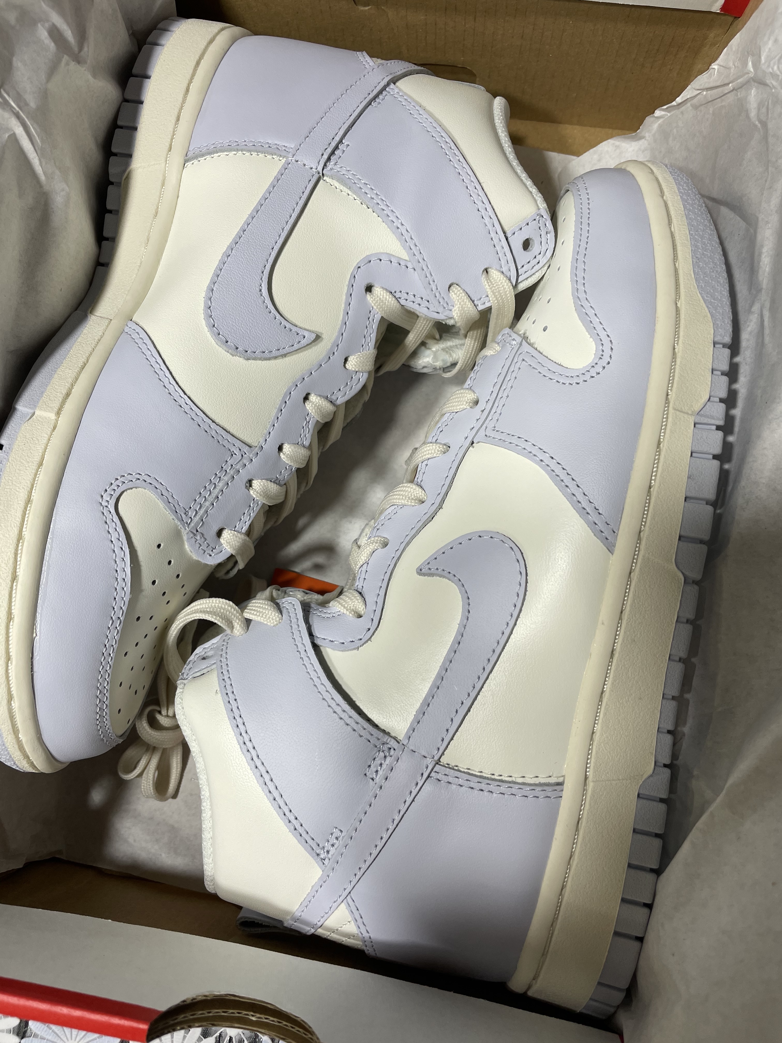 (W) Nike Dunk High Football Grey 착용 스타일
