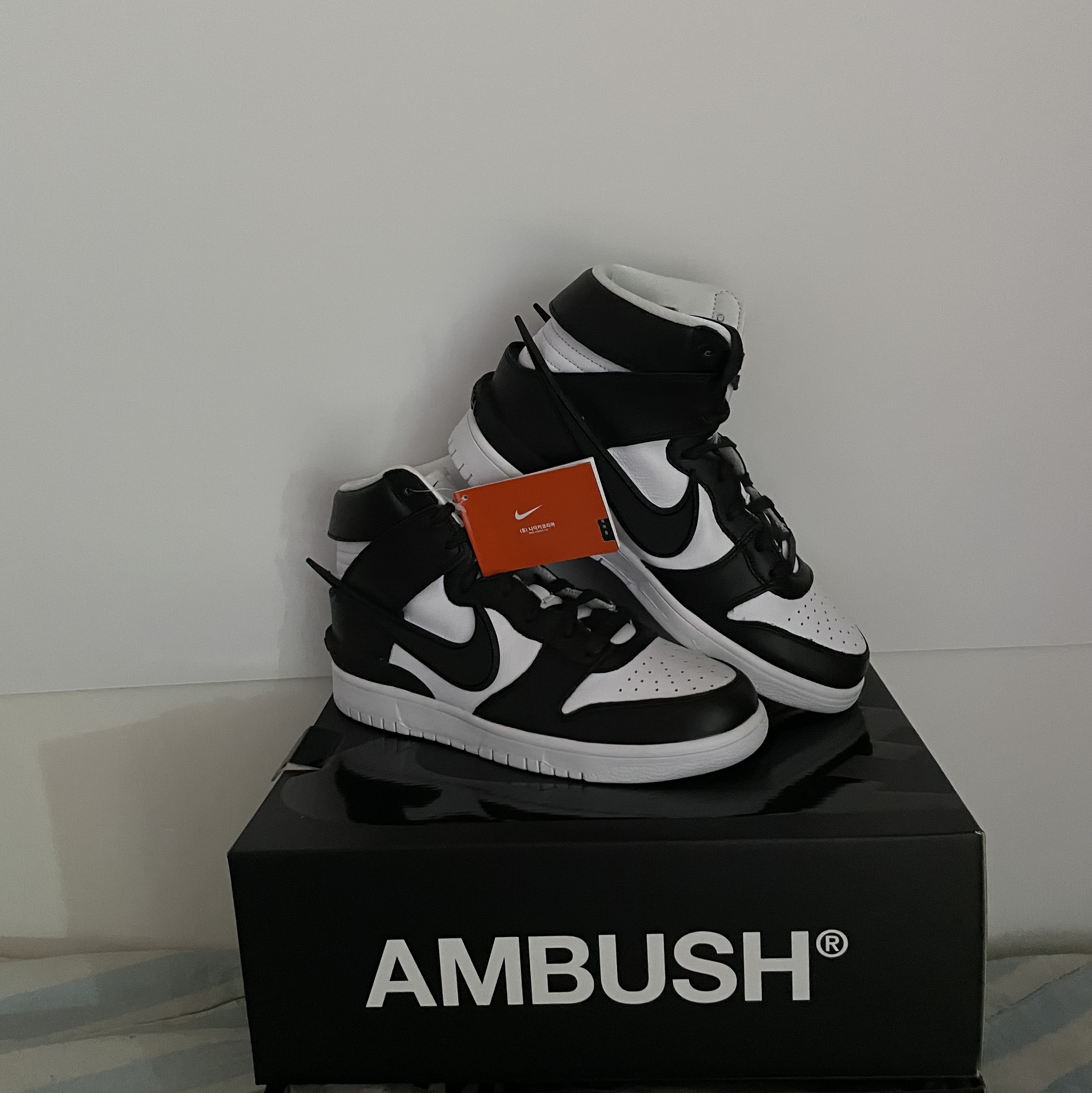 Nike x Ambush Dunk High Black 착용 스타일