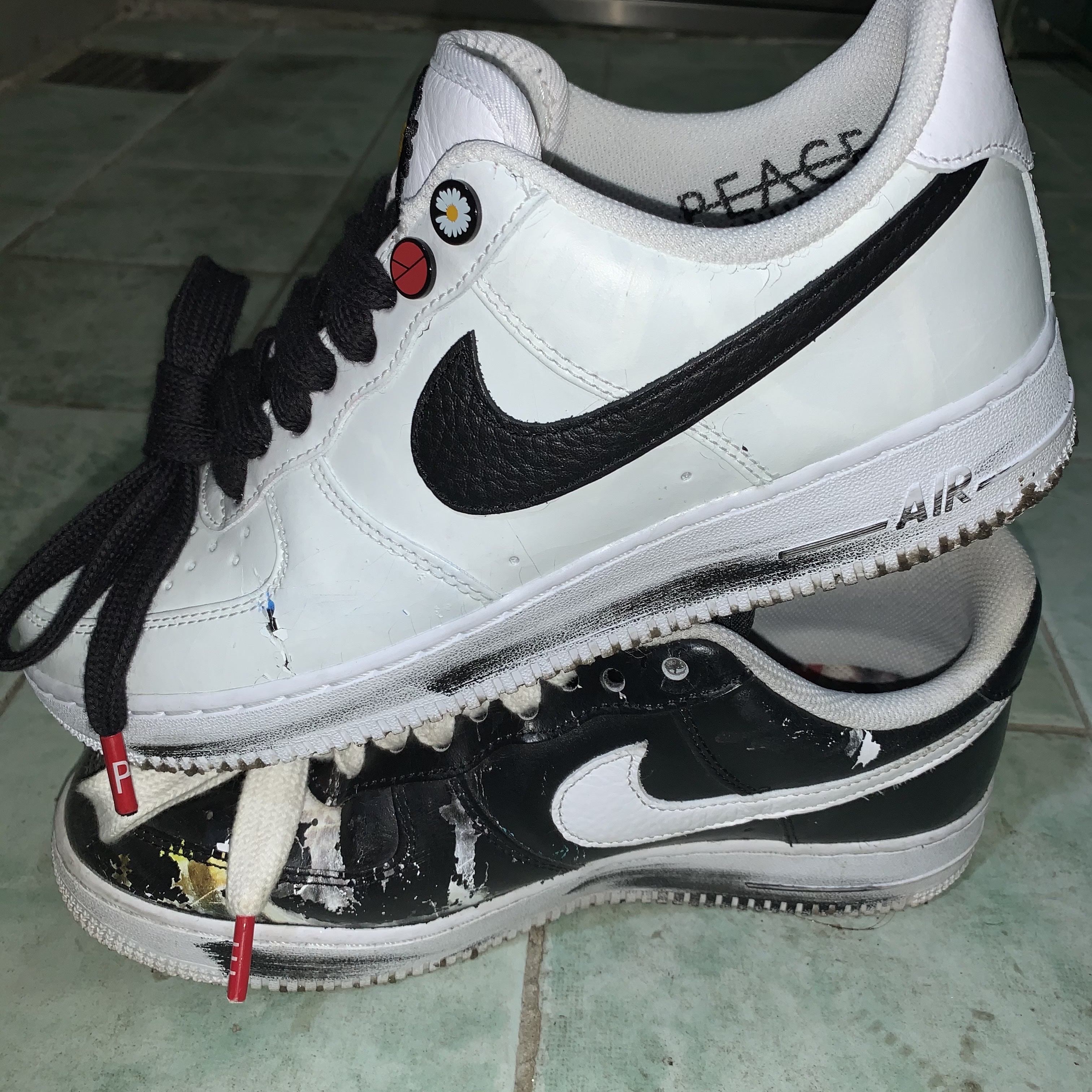 Nike x Peaceminusone Air Force 1 Low Para-Noise 2.0, Nike x Peaceminusone Air Force 1 Low Para-Noise 착용 스타일 - 2
