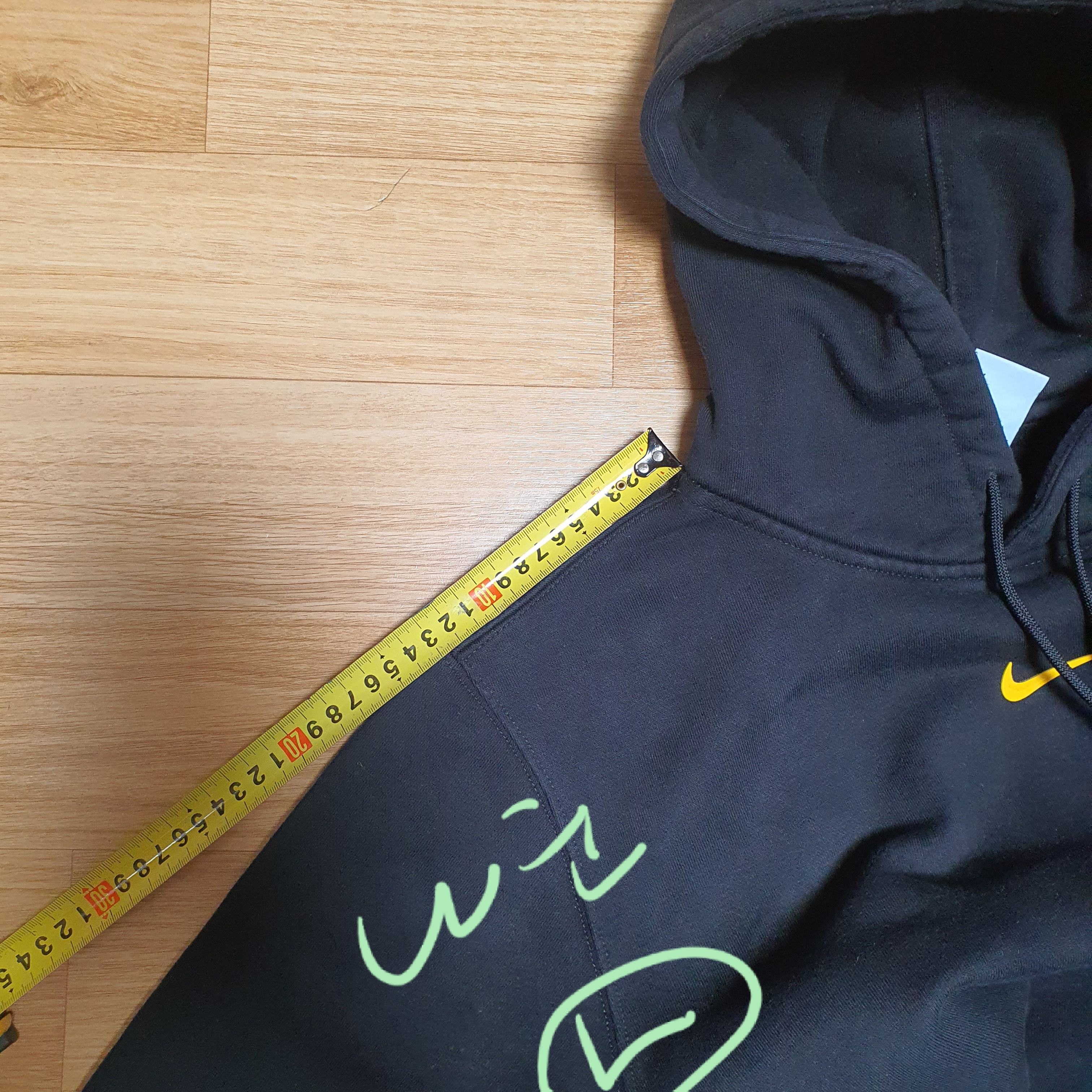 Nike x Drake Nocta Essential Hoodie Black - Asia 착용 스타일 - 3