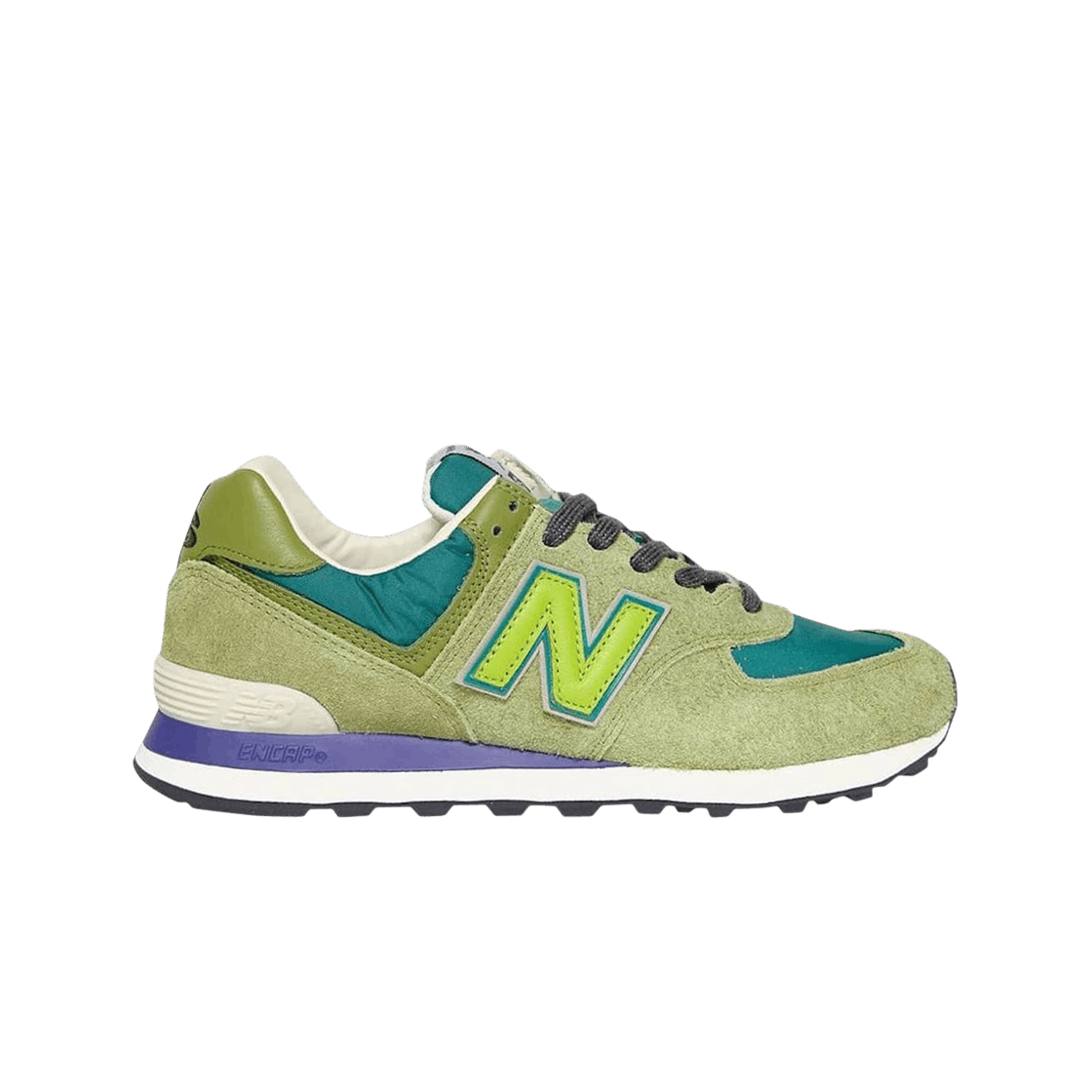 New Balance x Stray Rats 574 Green 상세 이미지 1