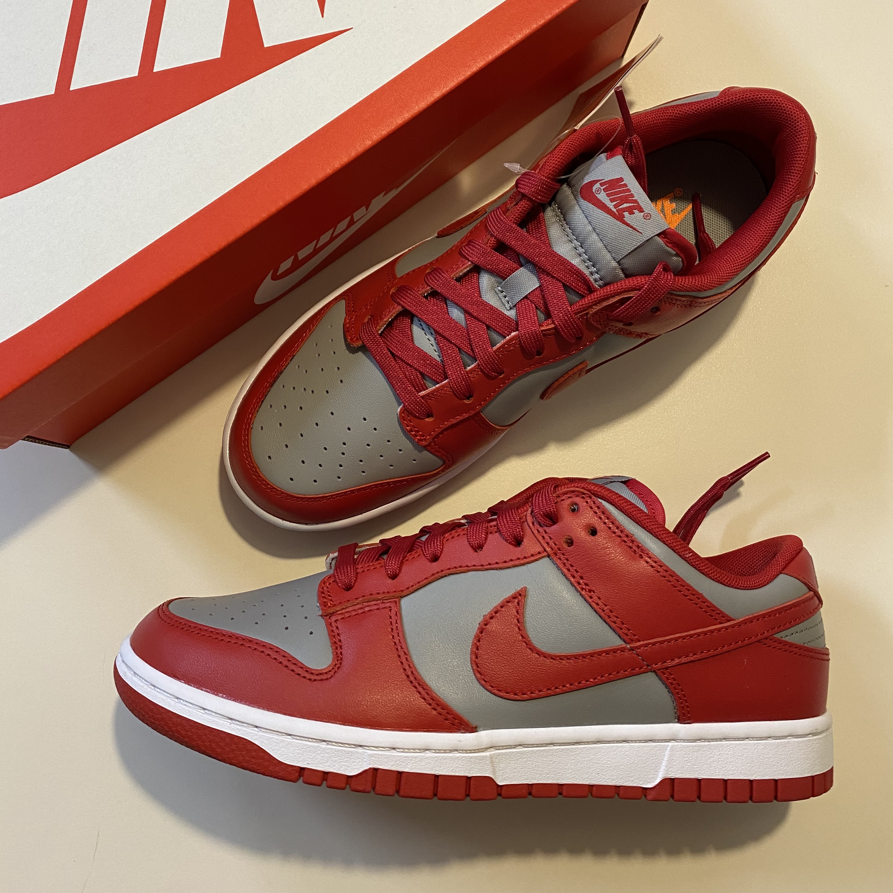 Nike Dunk Low Retro Medium Grey 착용 스타일 - 2