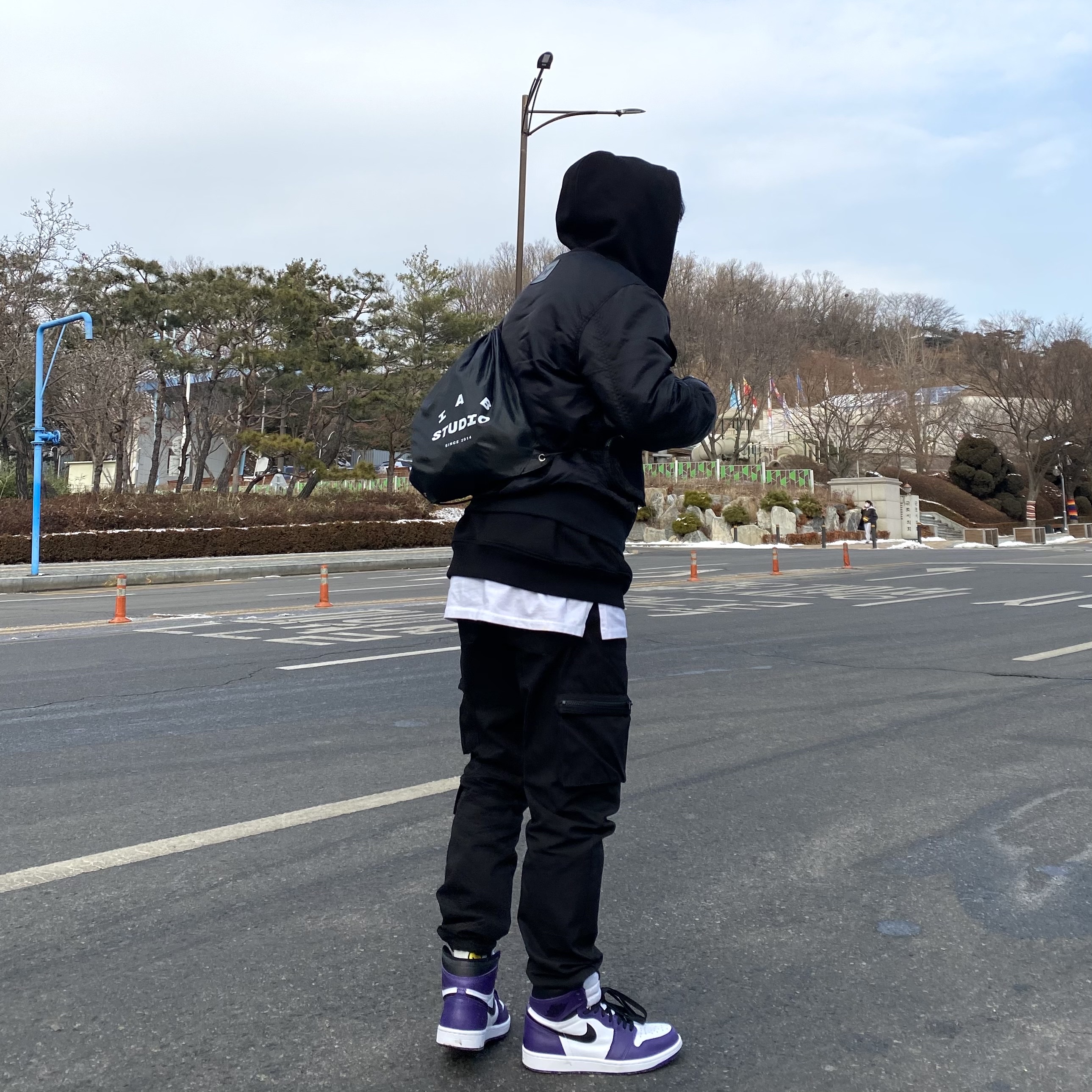 Jordan 1 Retro High OG Court Purple 2020 착용 스타일
