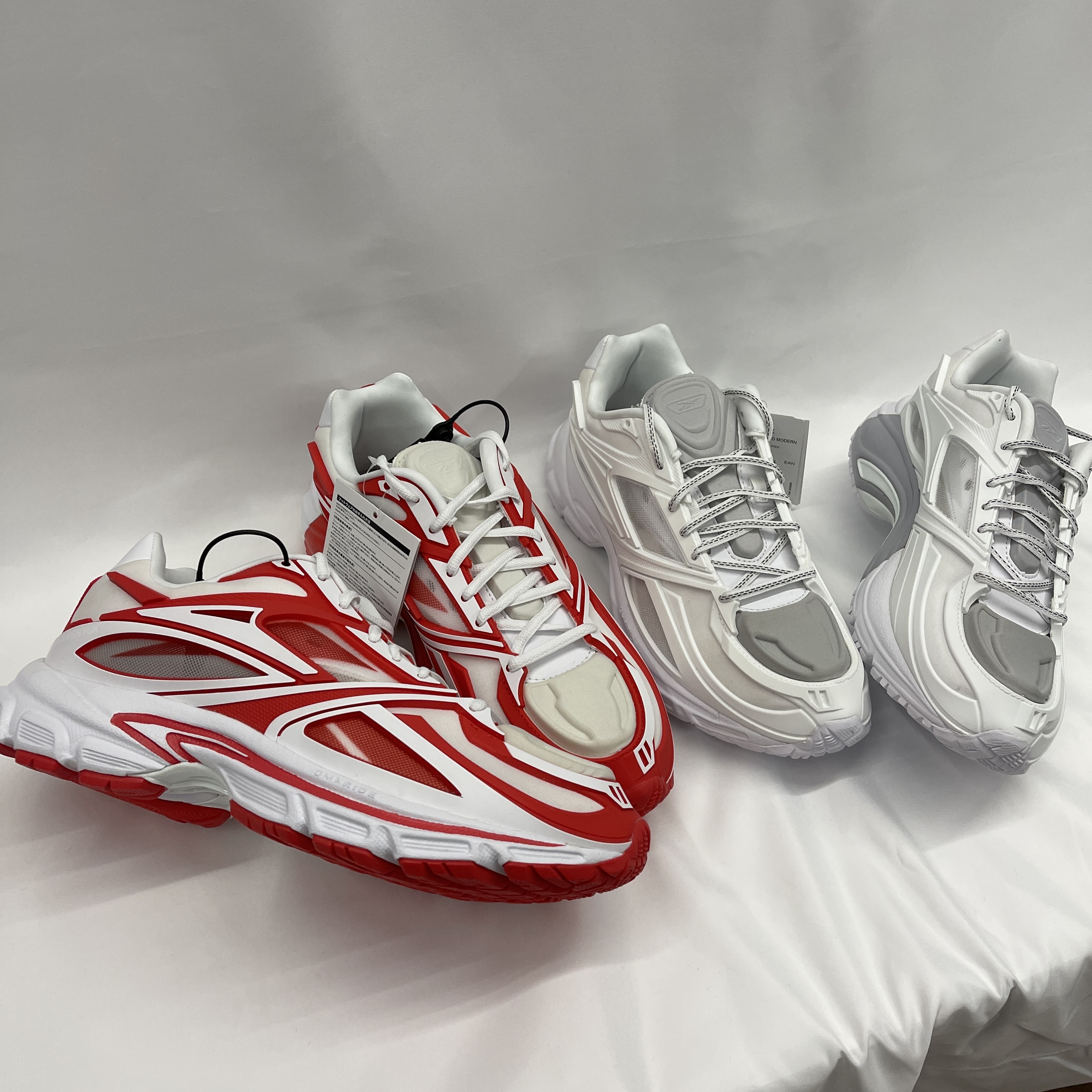 Reebok x Kanghyuk Premier Road Modern White Red , Reebok Premier Road Modern White 착용 스타일 - 1