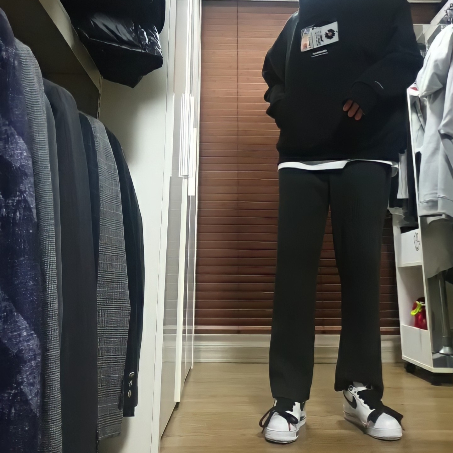 Nike x Peaceminusone Air Force 1 Low Para-Noise 2.0 착용 스타일 - 3