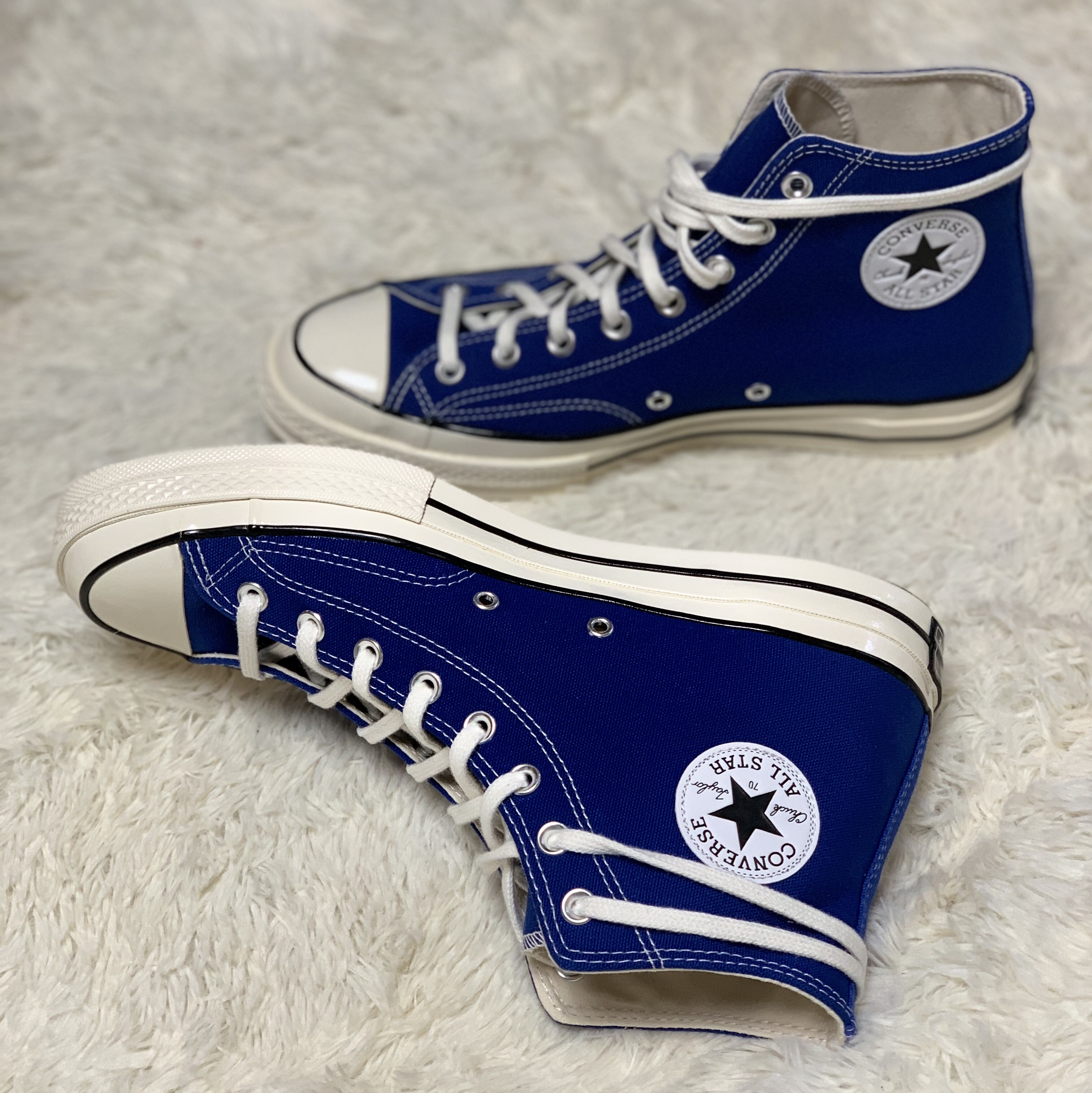 Converse Chuck 70 High True Navy 착용 스타일 - 4
