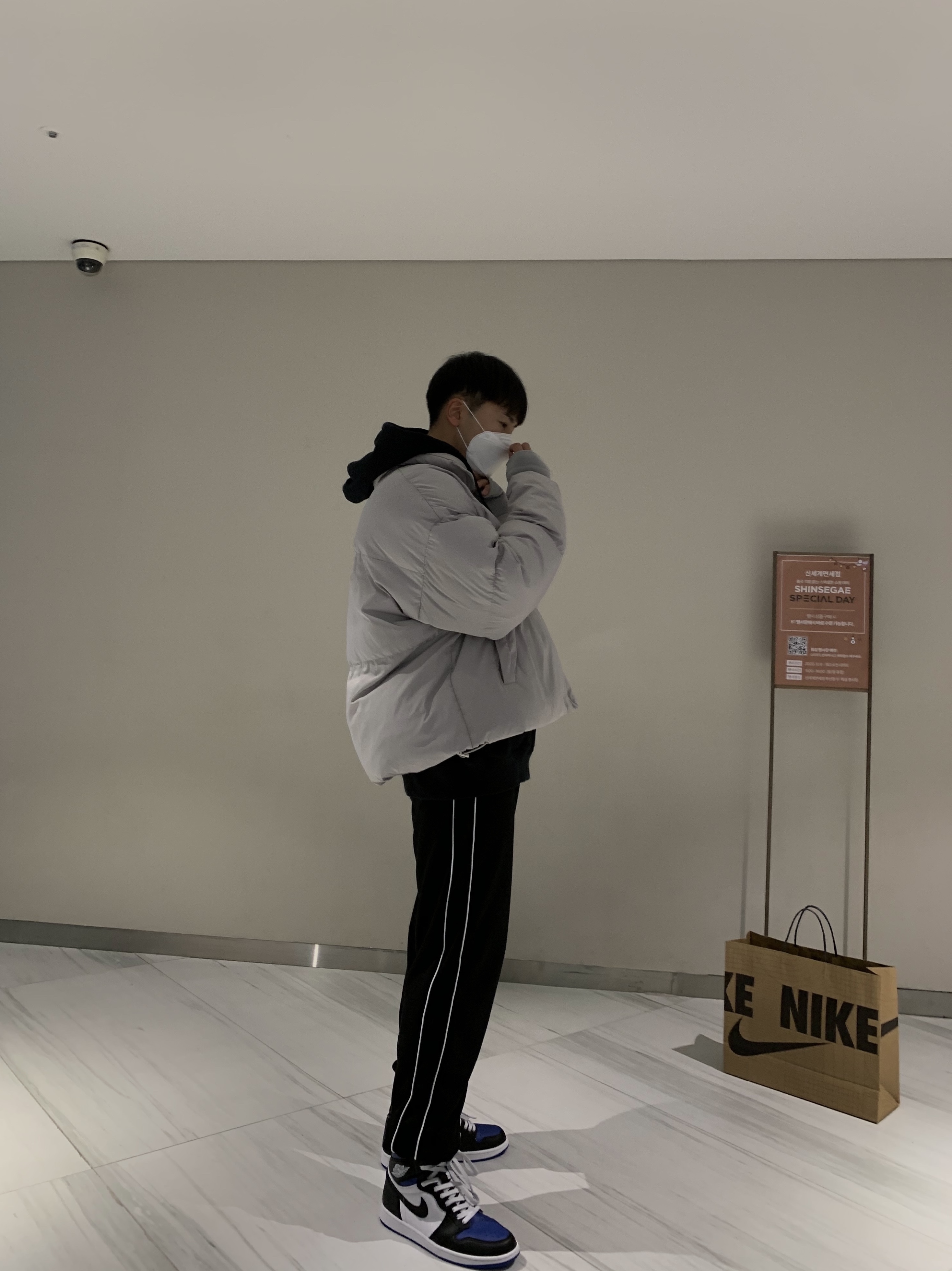 Jordan 1 Retro High OG Royal Toe 착용 스타일