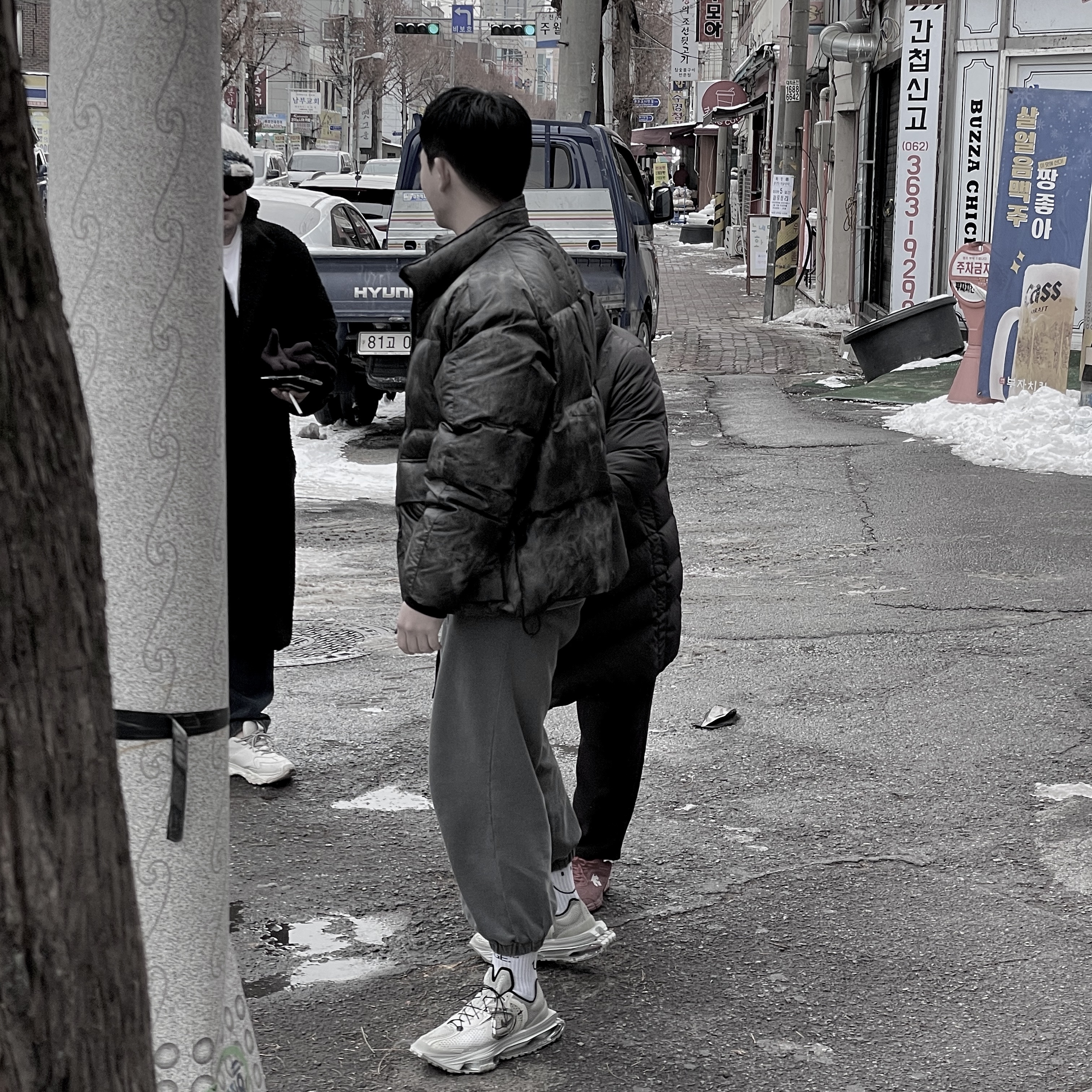 Nike x Matthew M Williams Zoom 004 Stone 착용 스타일