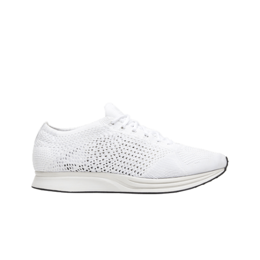 Nike Flyknit Racer Triple White