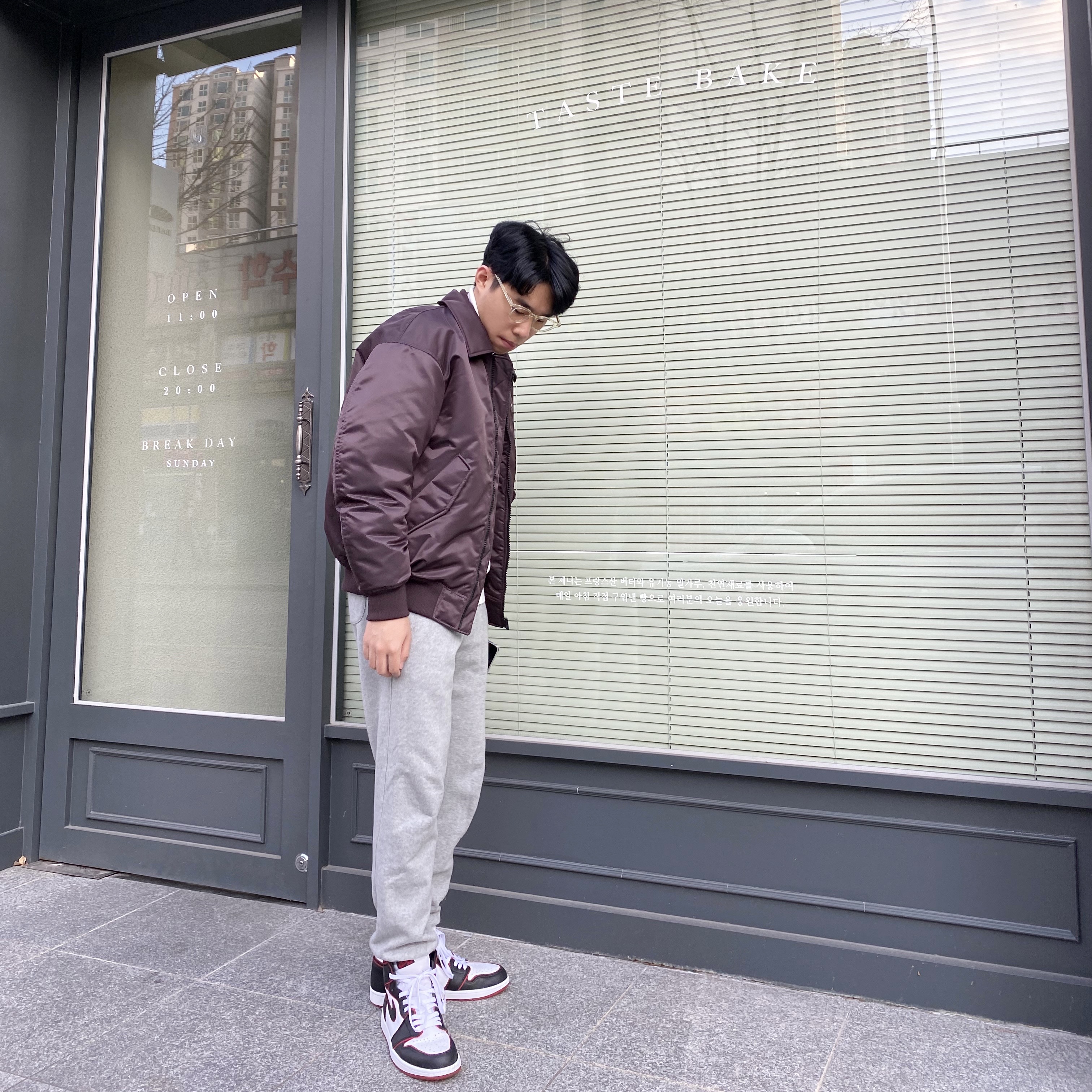 Jordan 1 Retro High OG Bloodline 착용 스타일