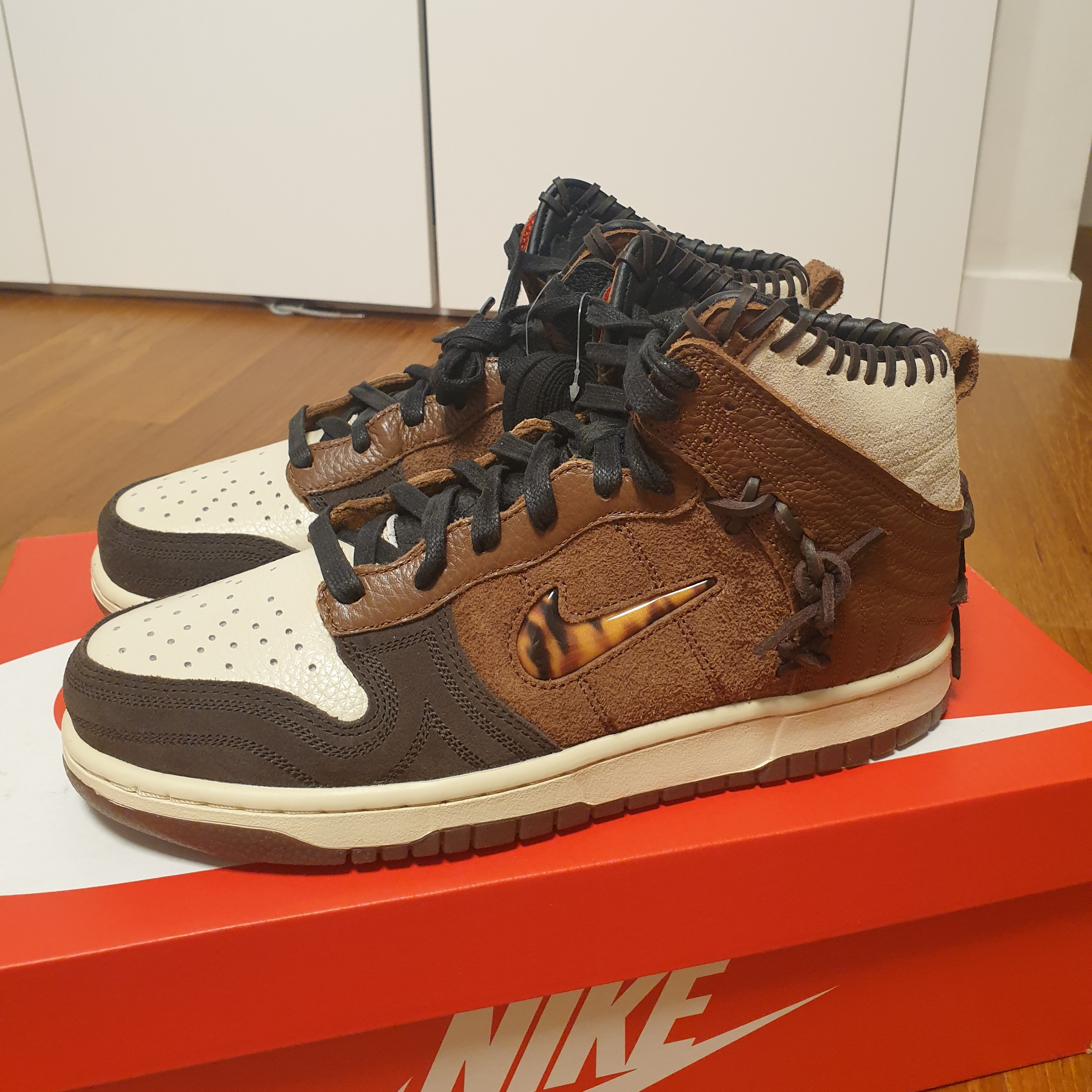 Nike x Bodega Dunk High Legend 착용 스타일 - 5