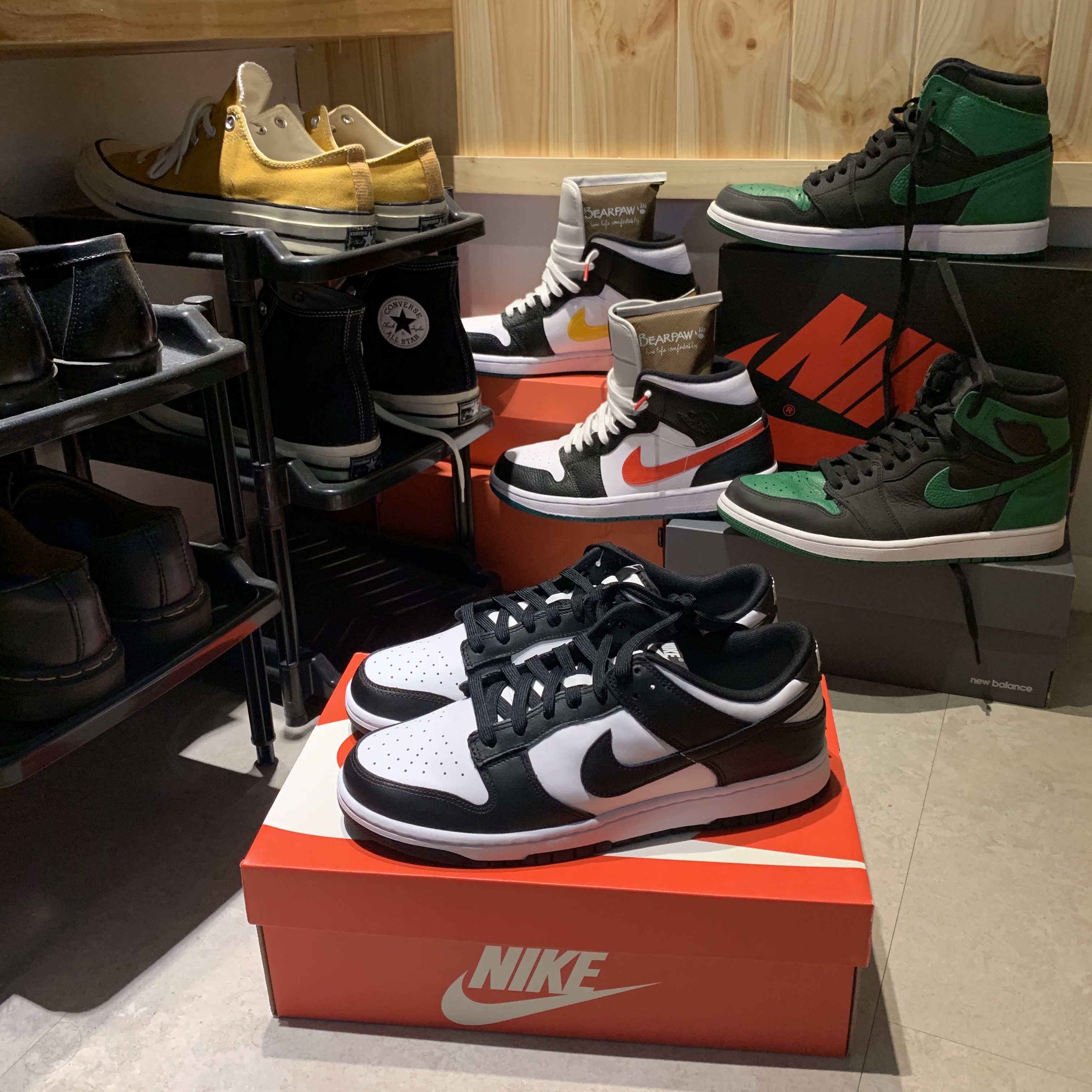 Nike Dunk Low Retro Black 착용 스타일
