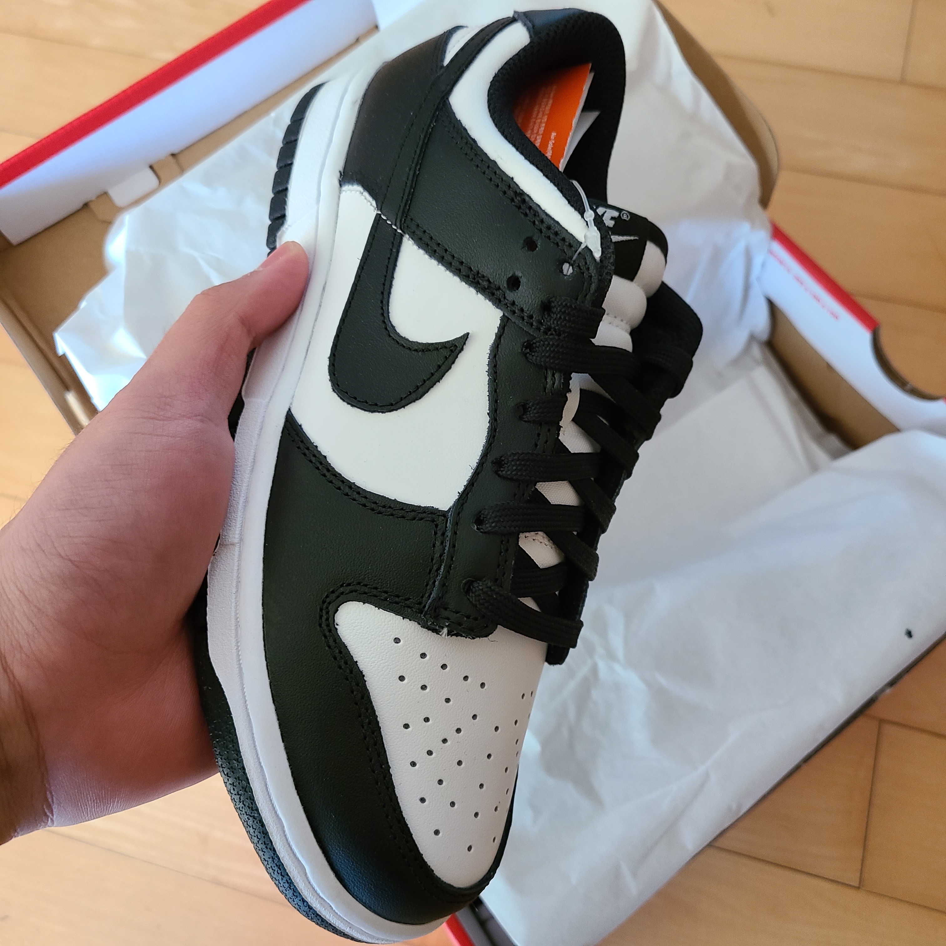 (W) Nike Dunk Low Black, Nike Dunk Low Retro Black 착용 스타일