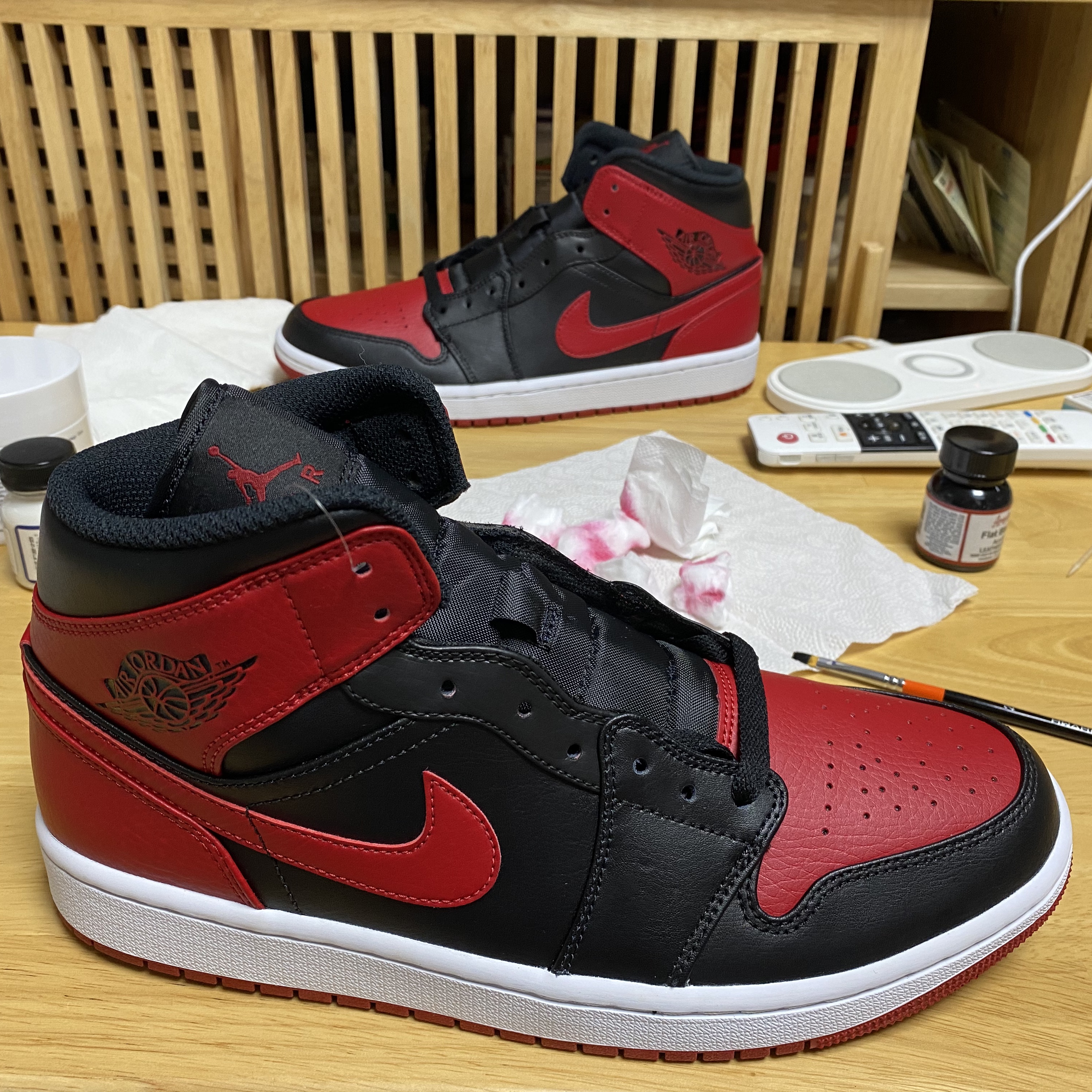 Jordan 1 Mid Bred Banned 2020 착용 스타일