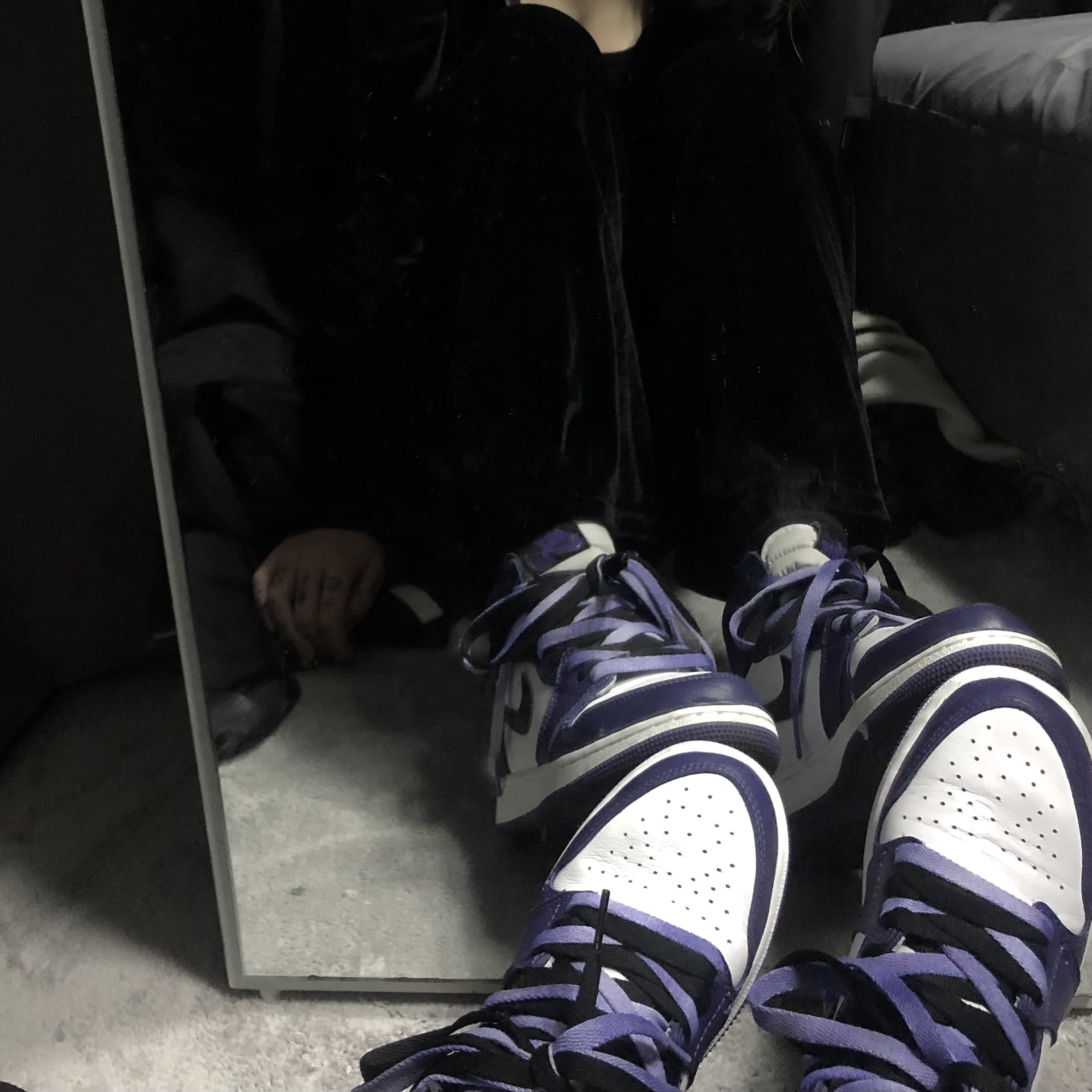 Jordan 1 Retro High OG Court Purple 2020 착용 스타일