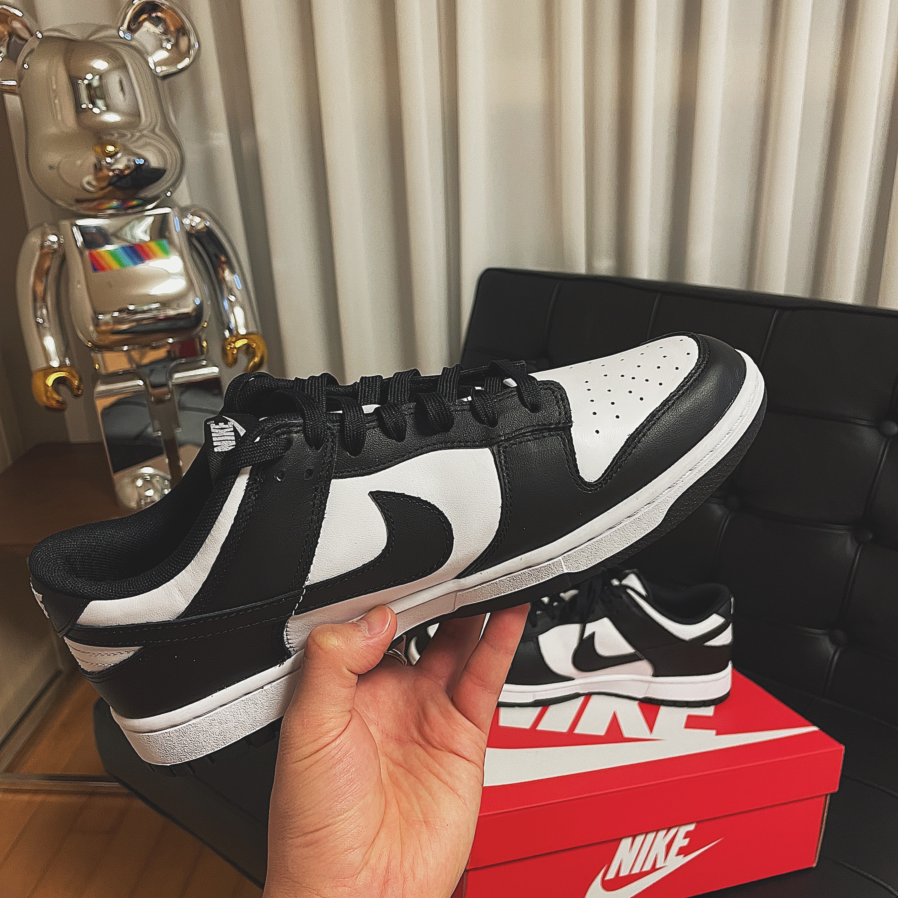 Nike Dunk Low Retro Black 착용 스타일
