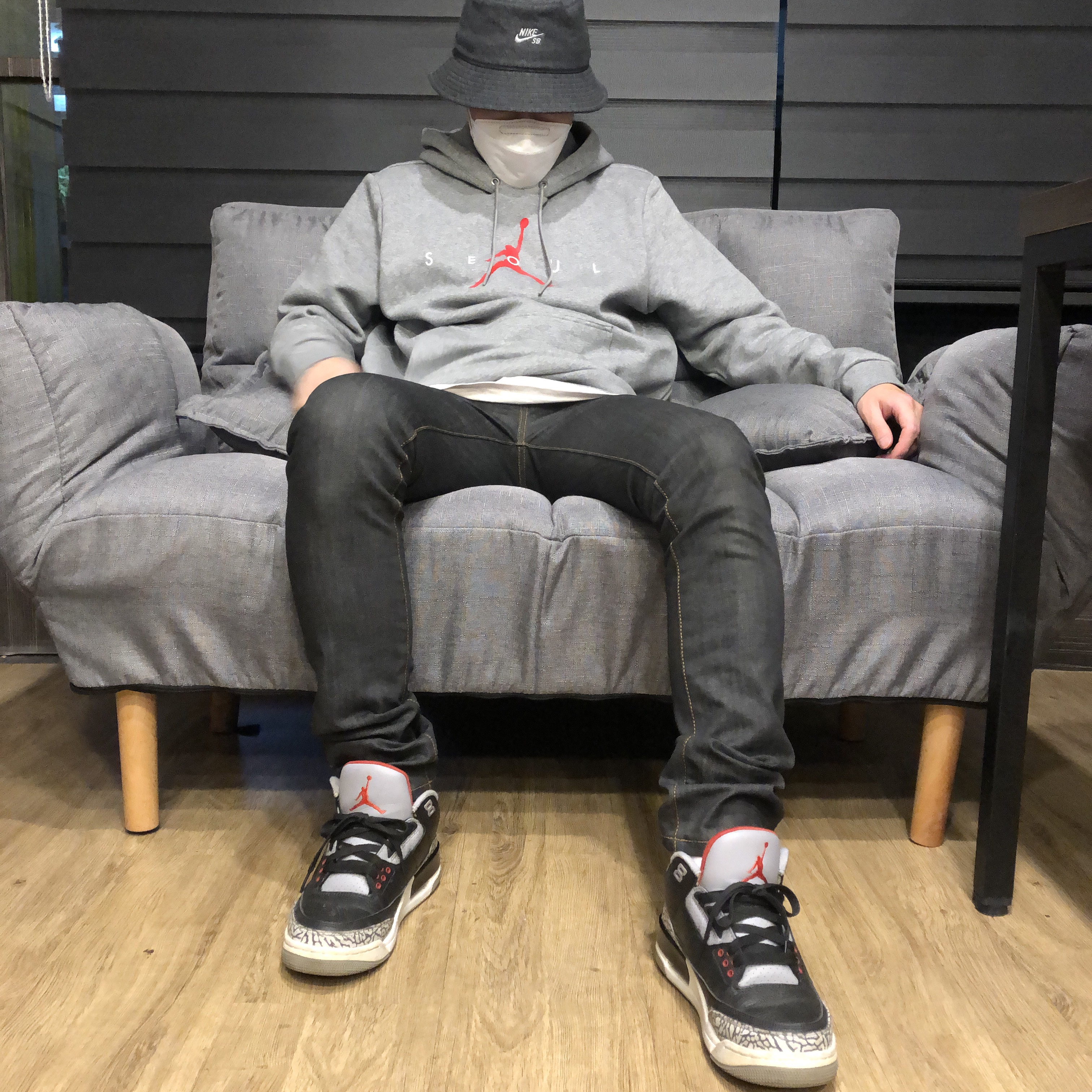 Jordan 3 Retro OG Black Cement 2018 착용 스타일