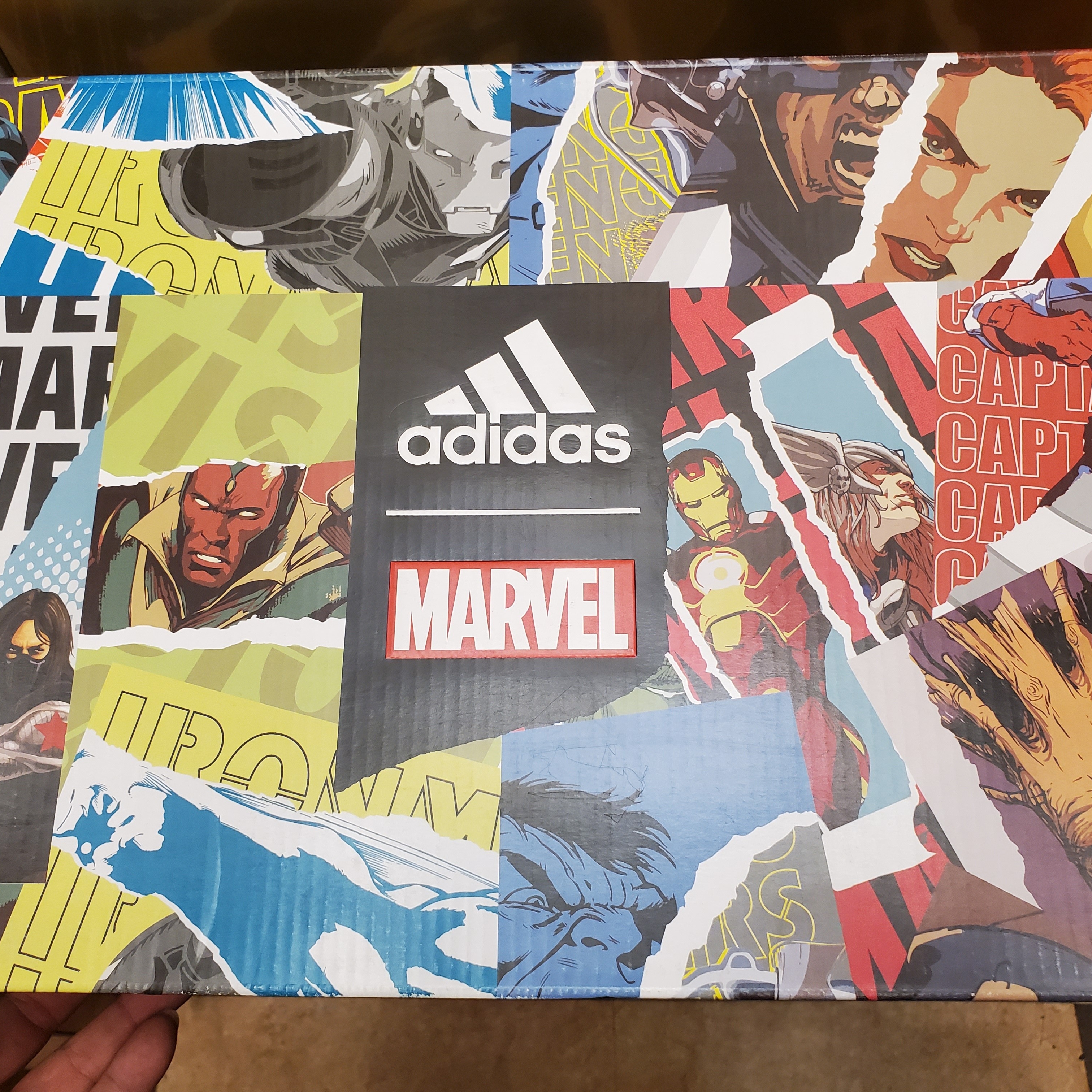 Adidas N3xt L3v3l Marvel Captain America 착용 스타일 - 1