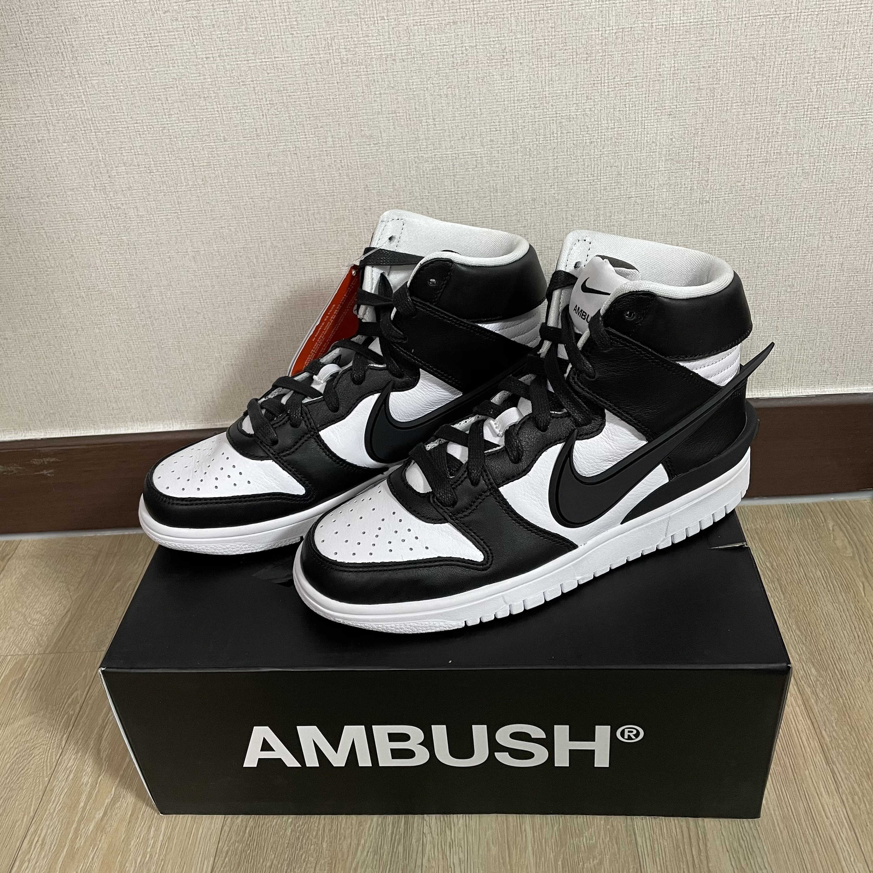 Nike x Ambush Dunk High Black 착용 스타일