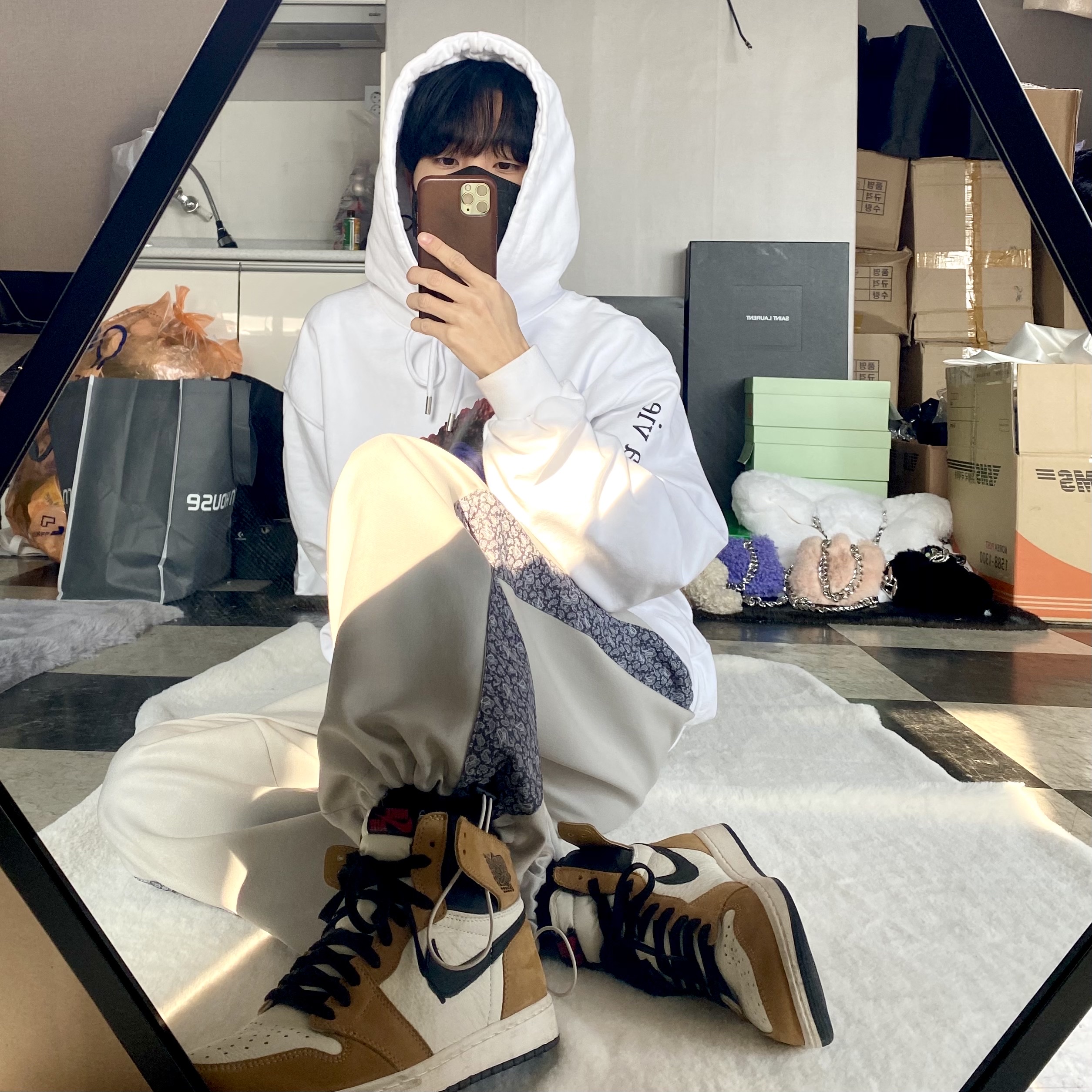 Jordan 1 Retro High Rookie of the Year 착용 스타일 - 1