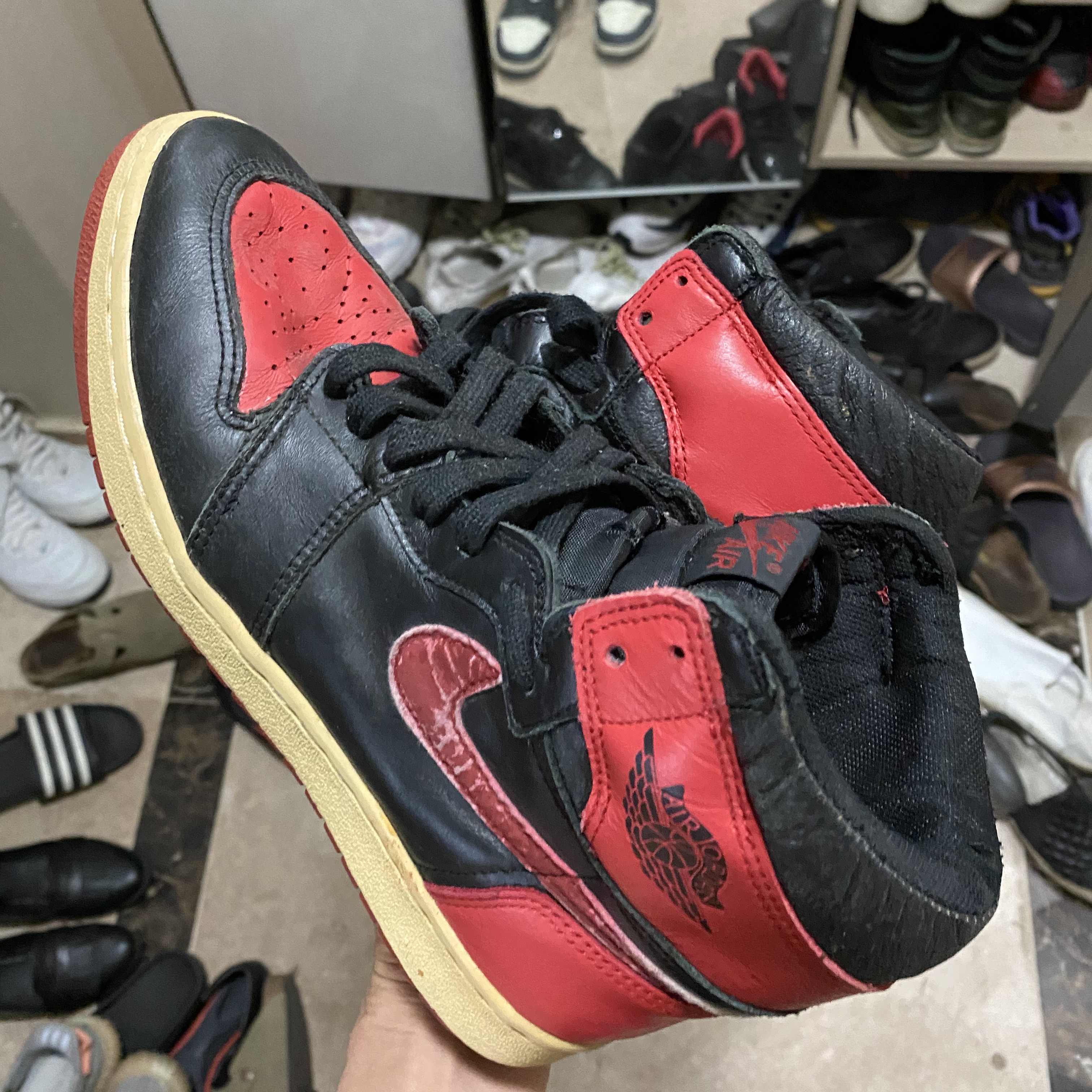 Jordan 1 Retro High OG Bred 2013 착용 스타일 - 2
