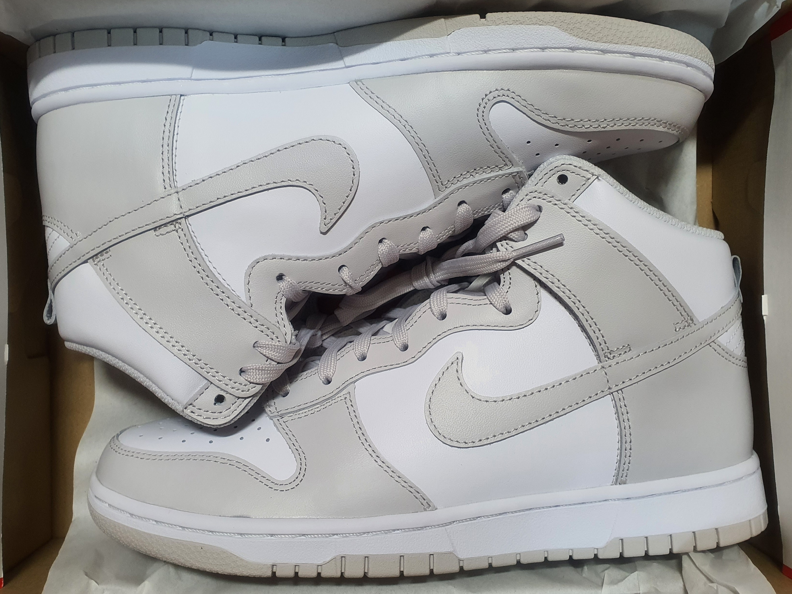 Nike Dunk High Retro Vast Grey 착용 스타일