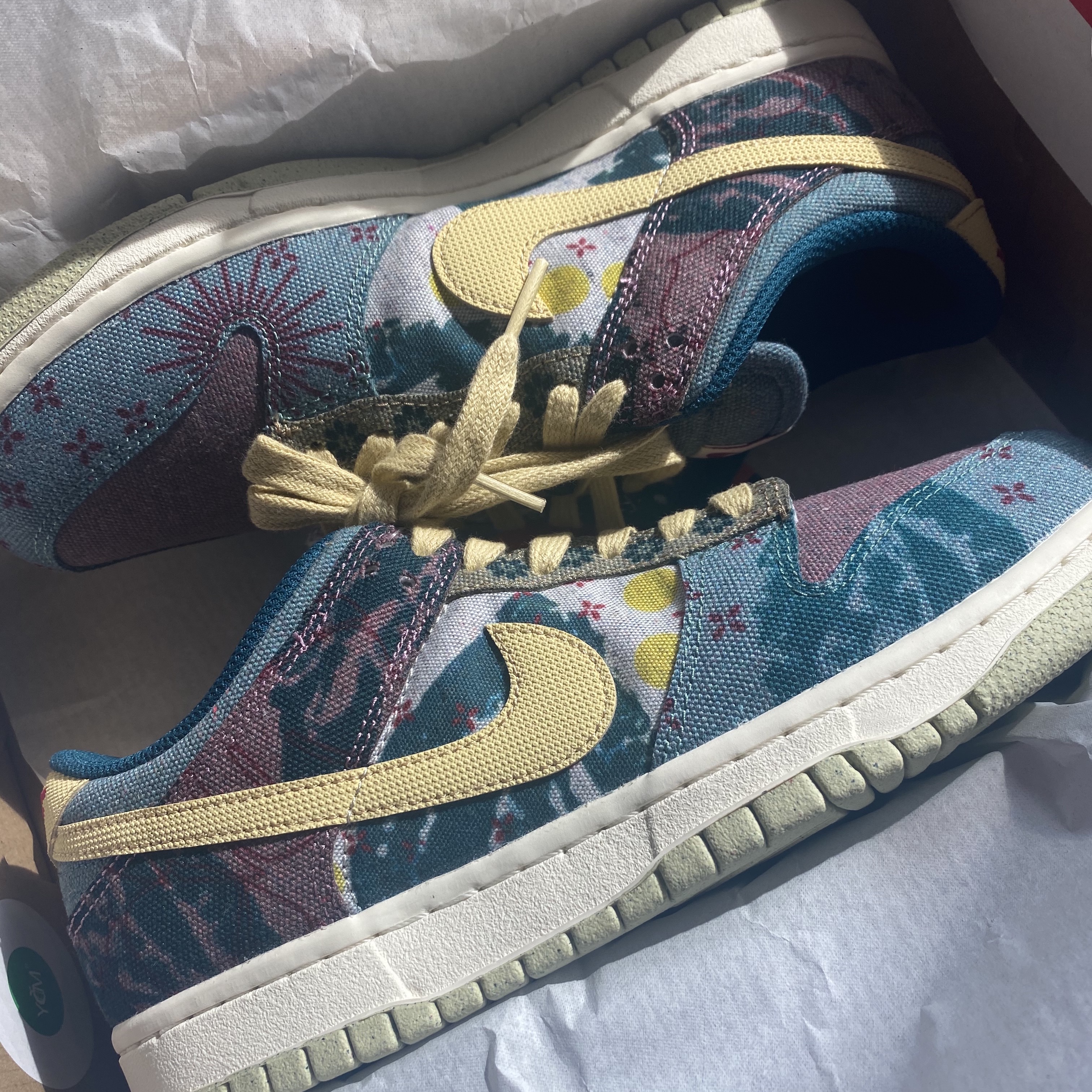 Nike Dunk Low SP Community Garden 착용 스타일