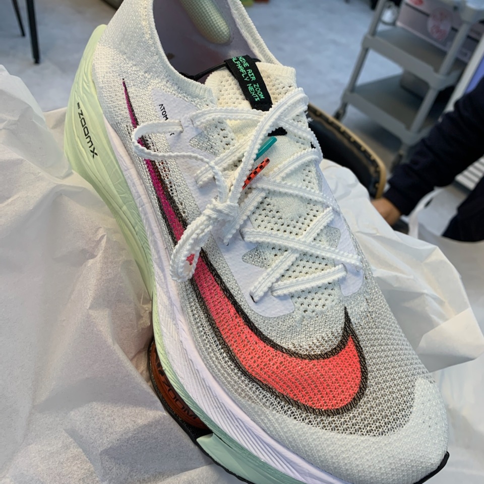 Nike Air Zoom Alphafly Next% Watermelon 착용 스타일