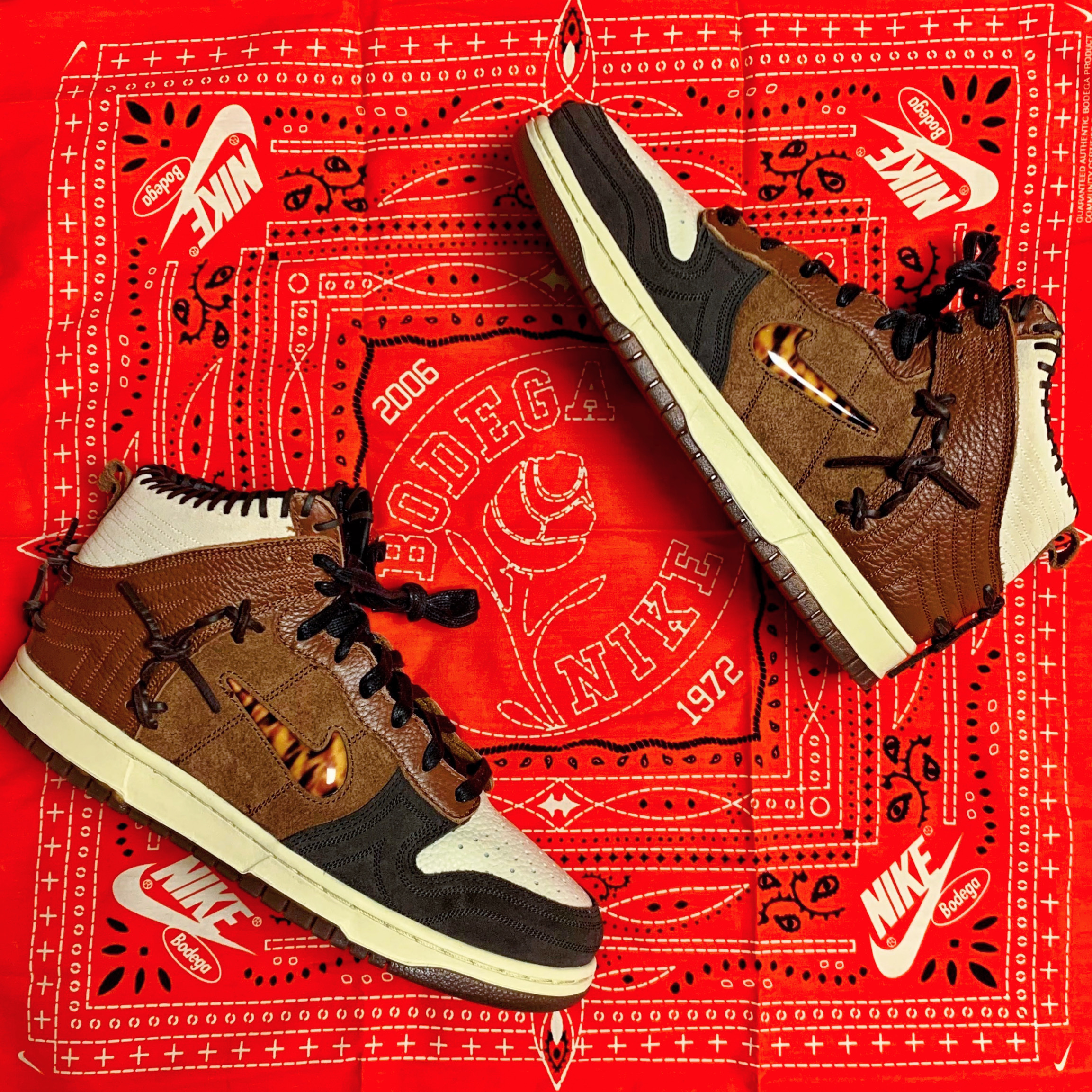 Nike x Bodega Dunk High Legend 착용 스타일