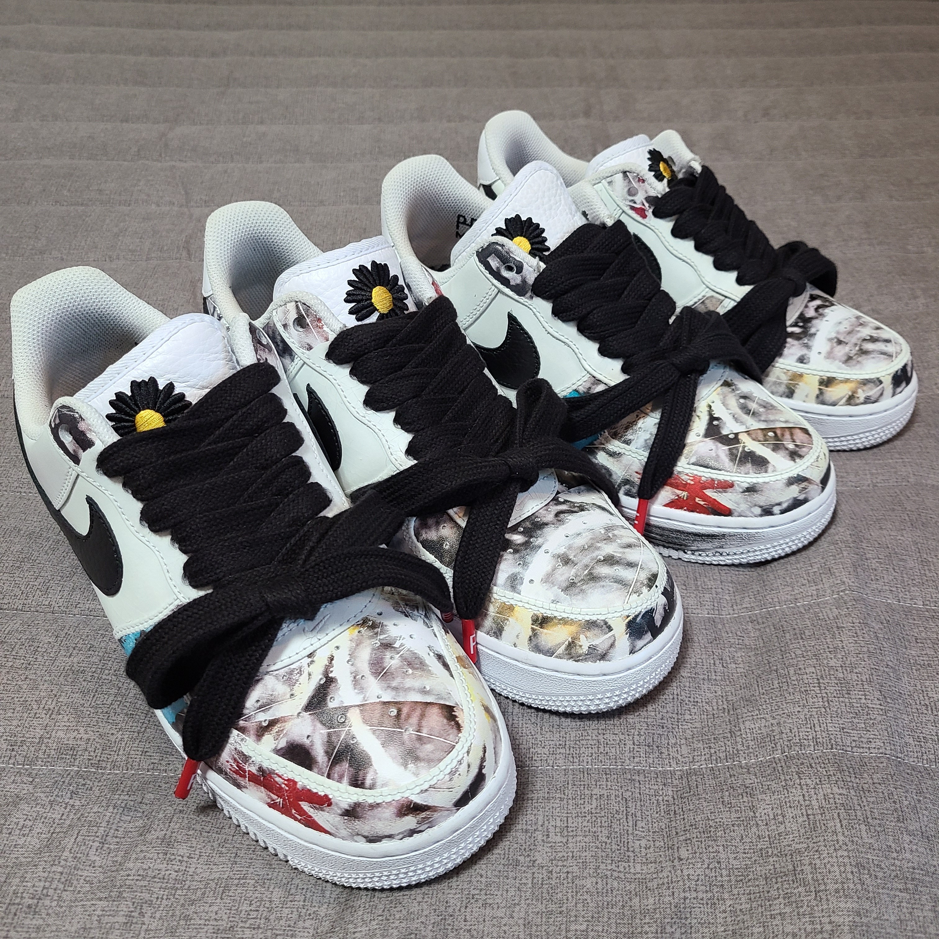 Nike x Peaceminusone Air Force 1 Low Para-Noise 2.0 착용 스타일