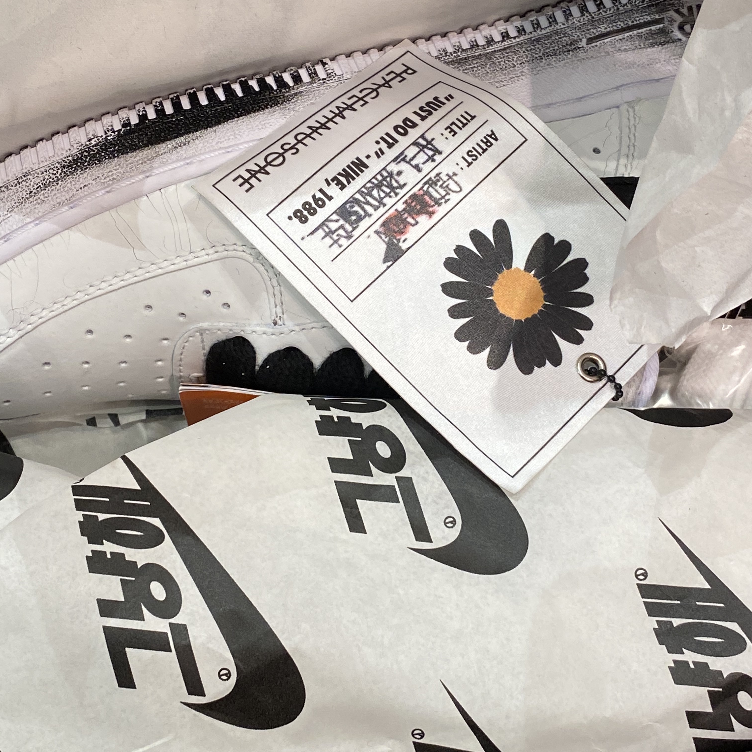 Nike x Peaceminusone Air Force 1 Low Para-Noise 2.0 착용 스타일