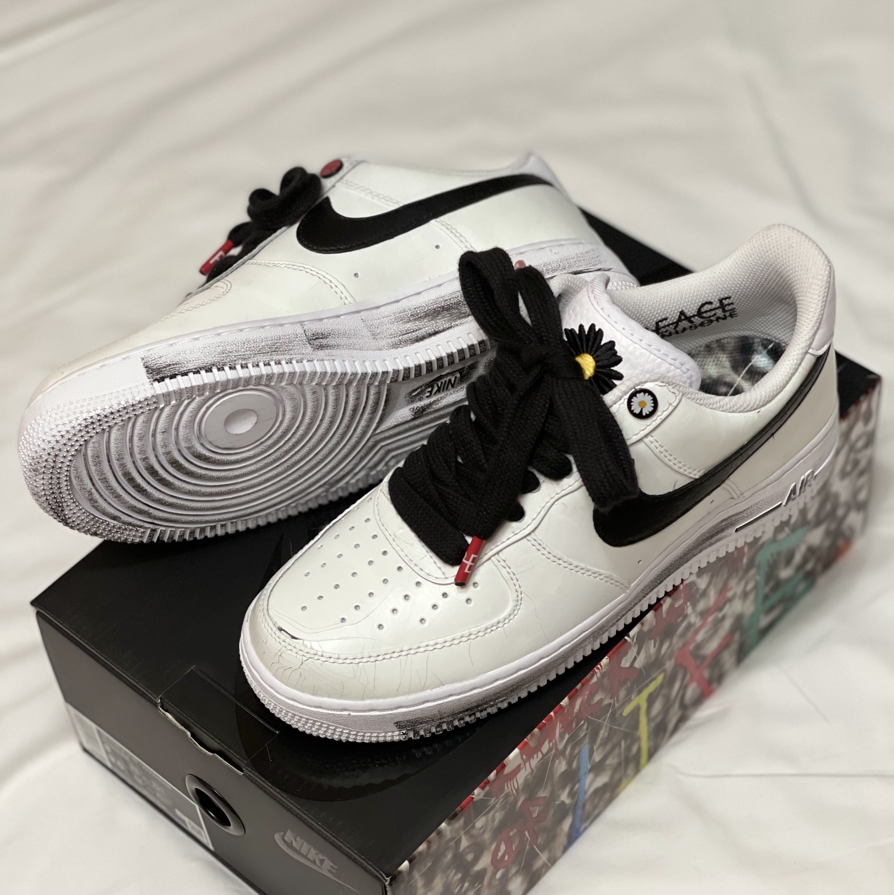 Nike x Peaceminusone Air Force 1 Low Para-Noise 2.0 착용 스타일
