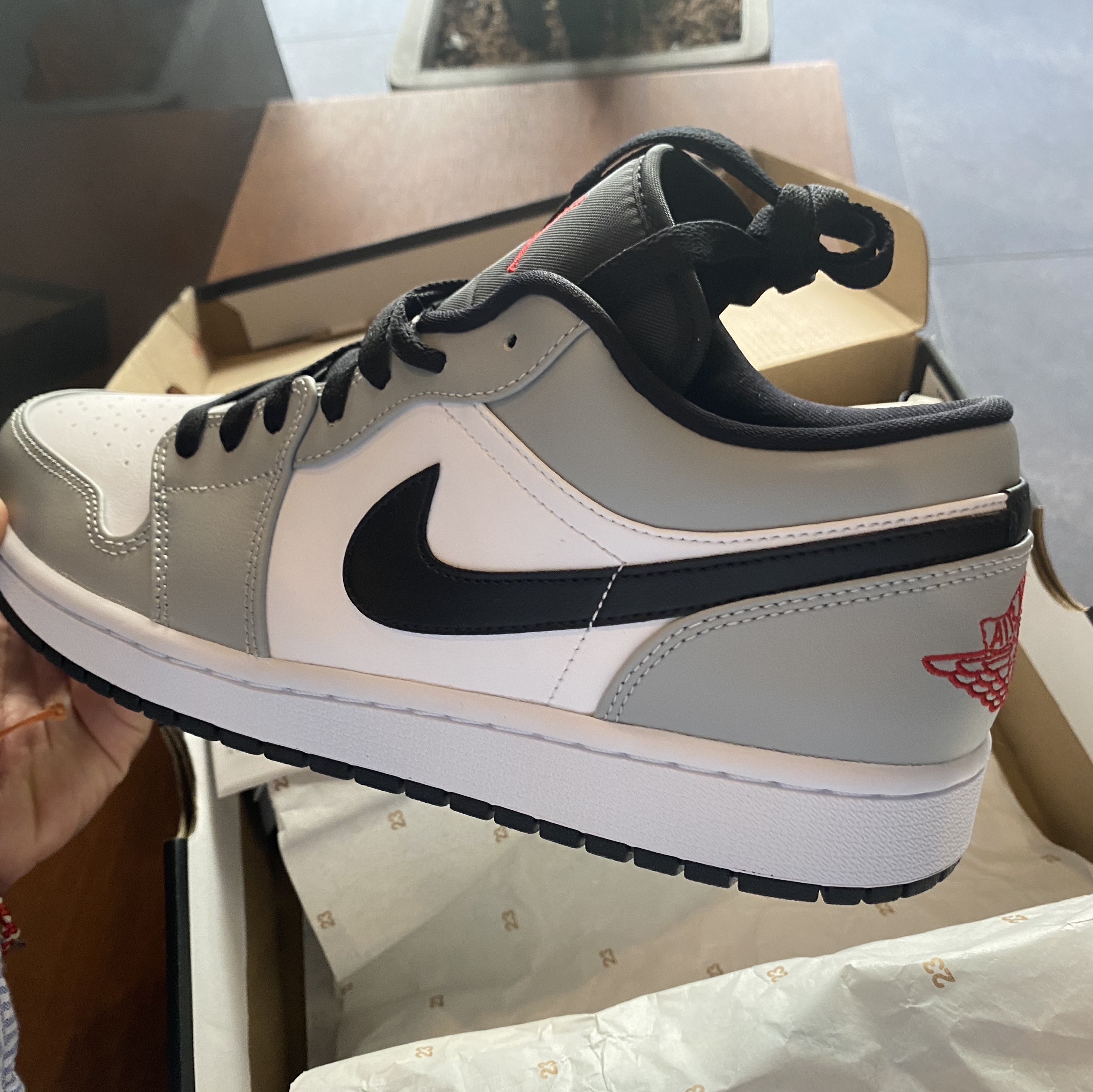 Jordan 1 Low Light Smoke Grey 착용 스타일