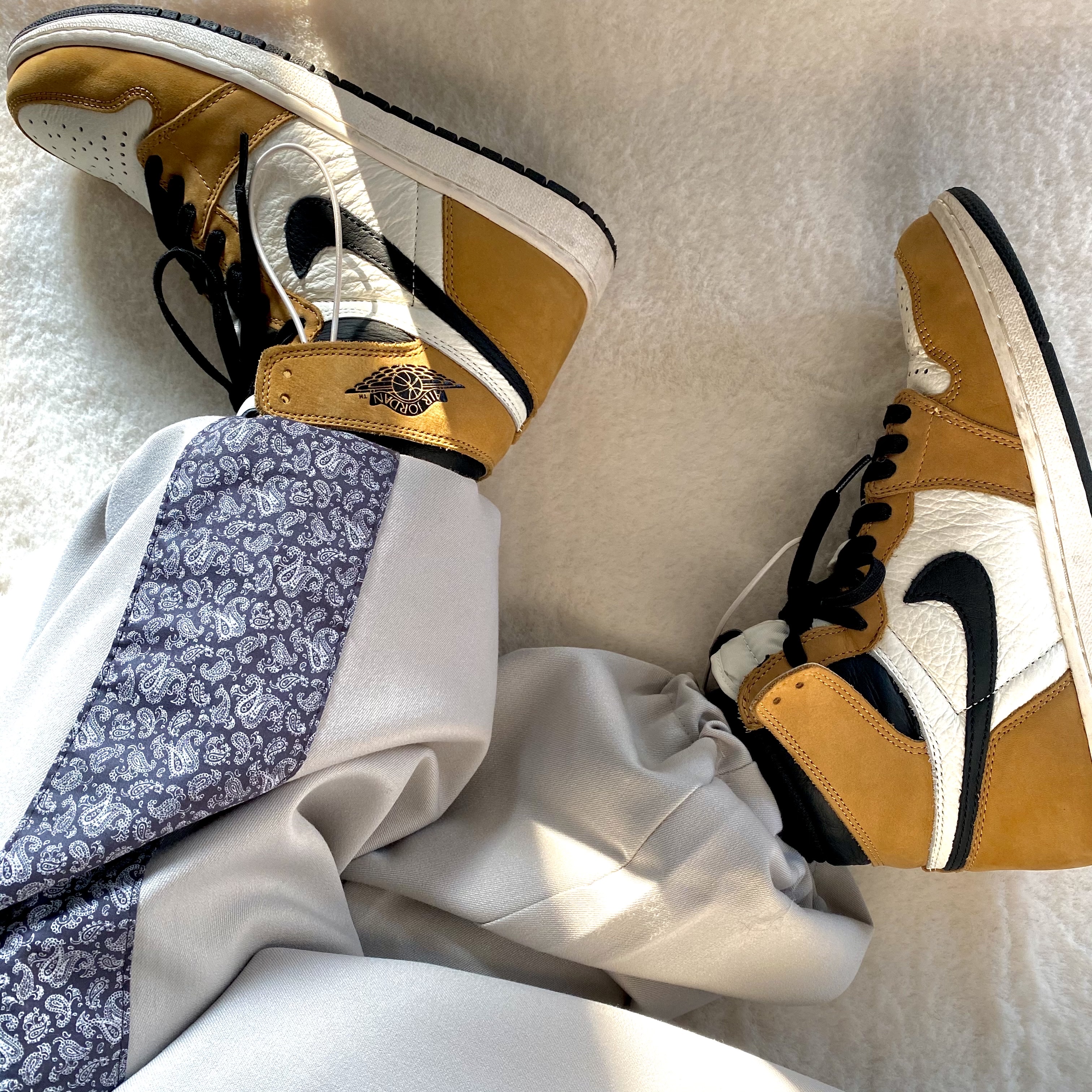 Jordan 1 Retro High Rookie of the Year 착용 스타일 - 1