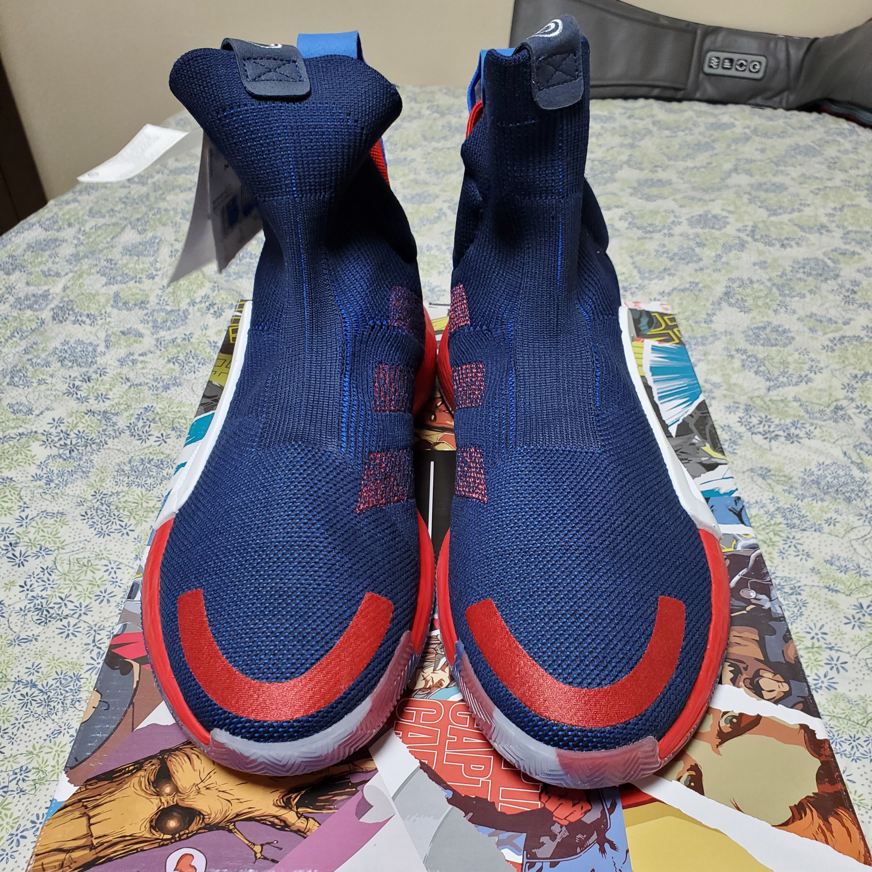 Adidas N3xt L3v3l Marvel Captain America 착용 스타일 - 2