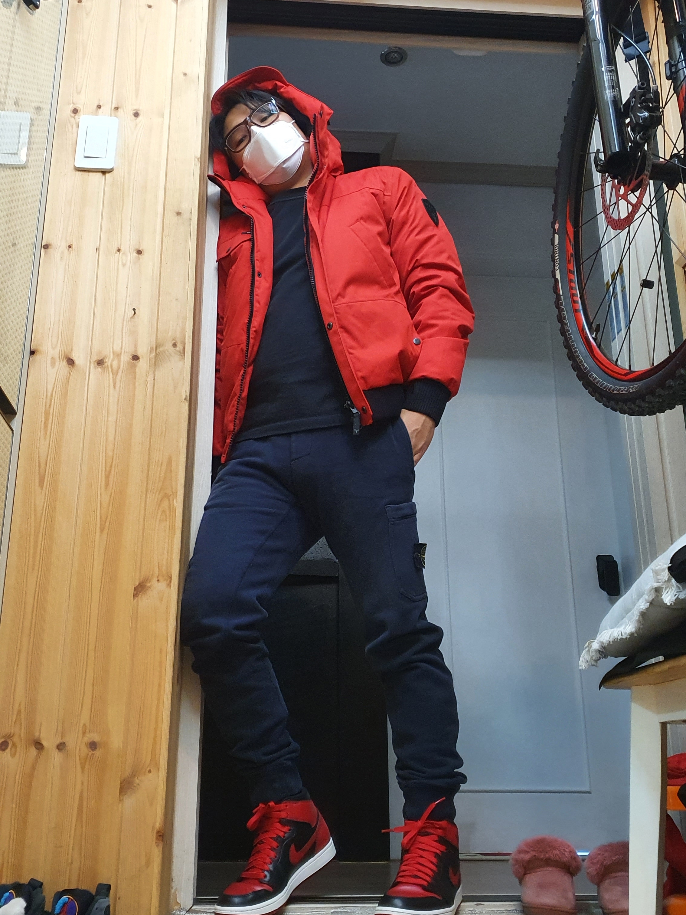 Jordan 1 Retro High OG Bred 2013 착용 스타일