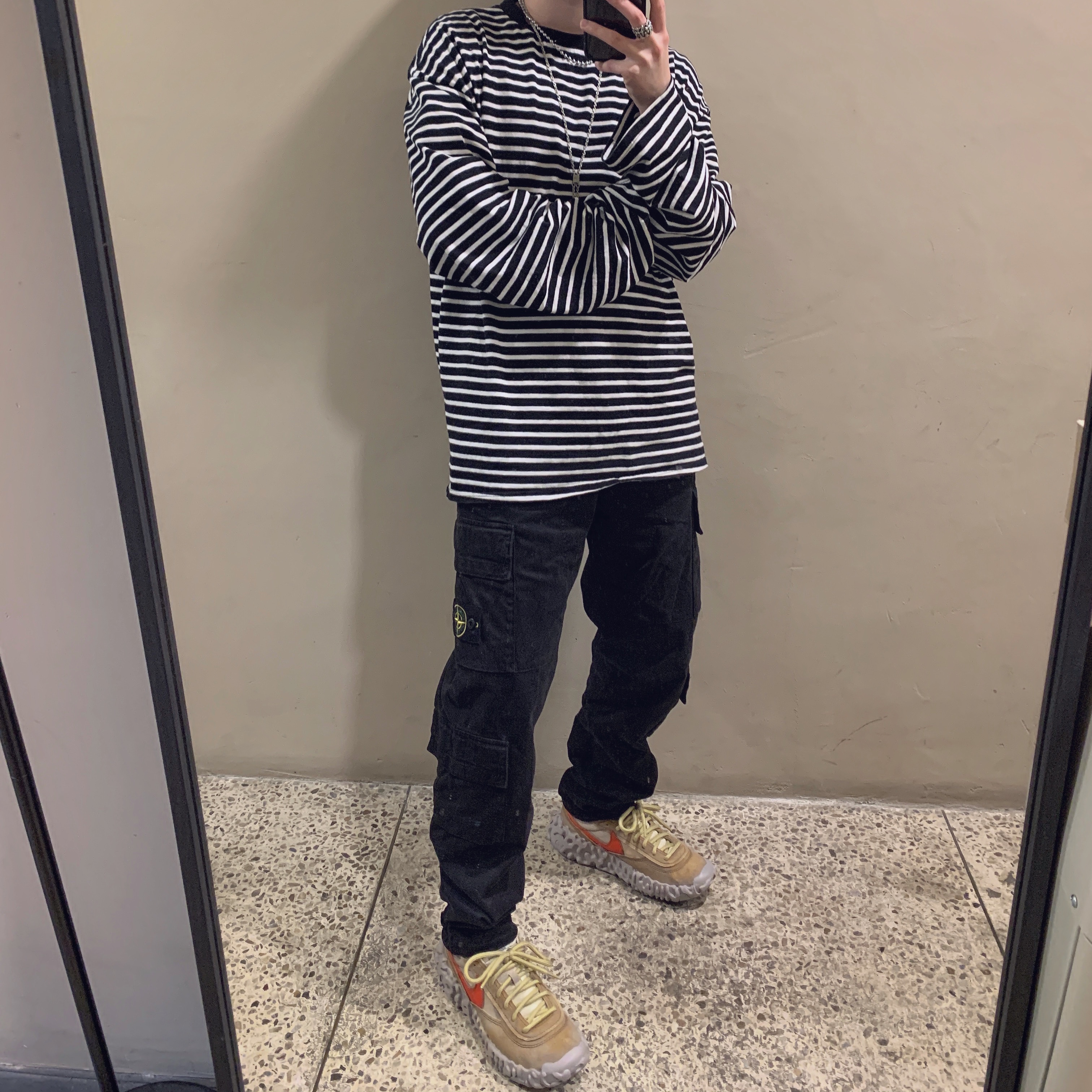 Nike Overbreak SP College Grey 착용 스타일