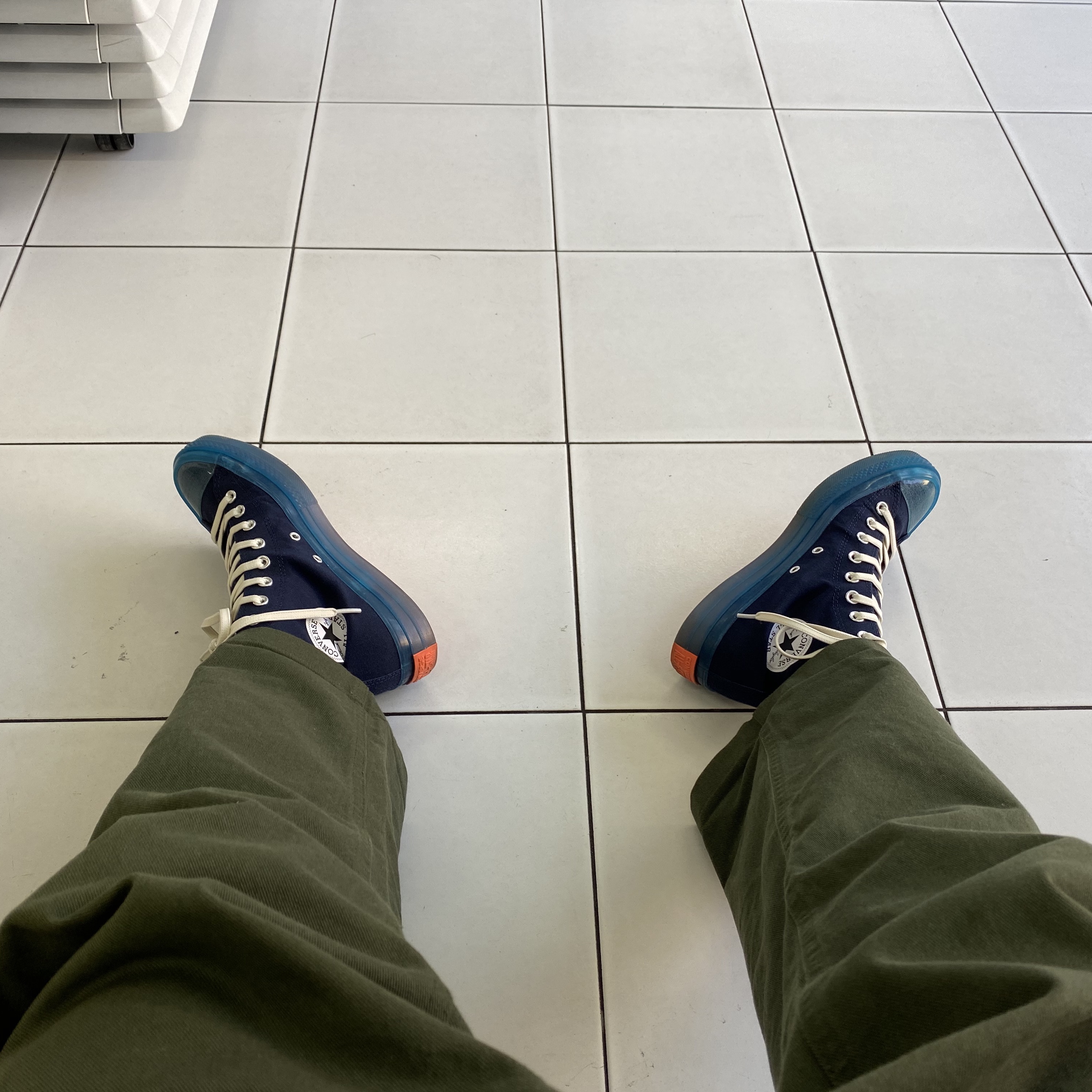Converse Chuck Taylor All Star CX High Obsidian 착용 스타일
