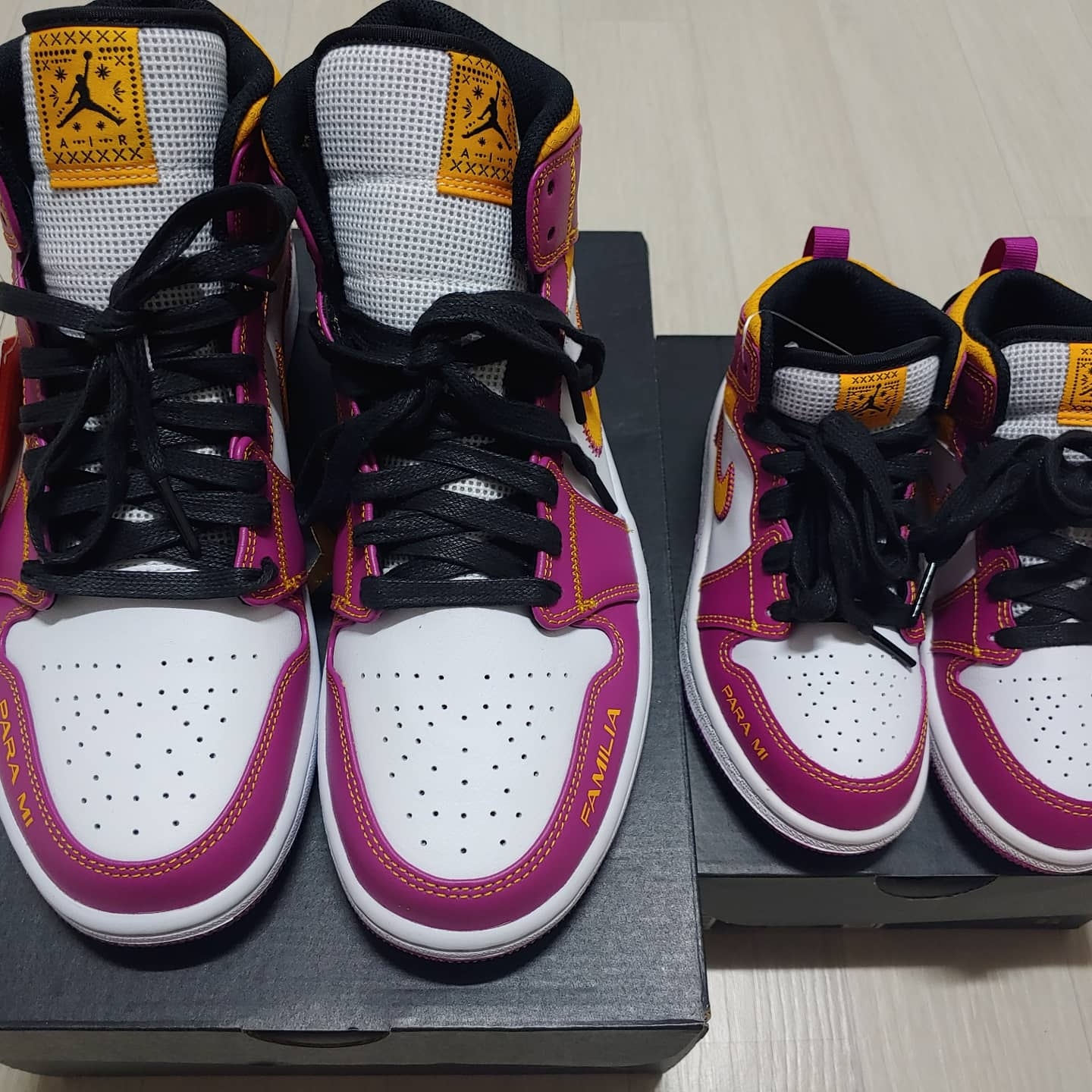 Jordan 1 Mid DOD Familia 착용 스타일