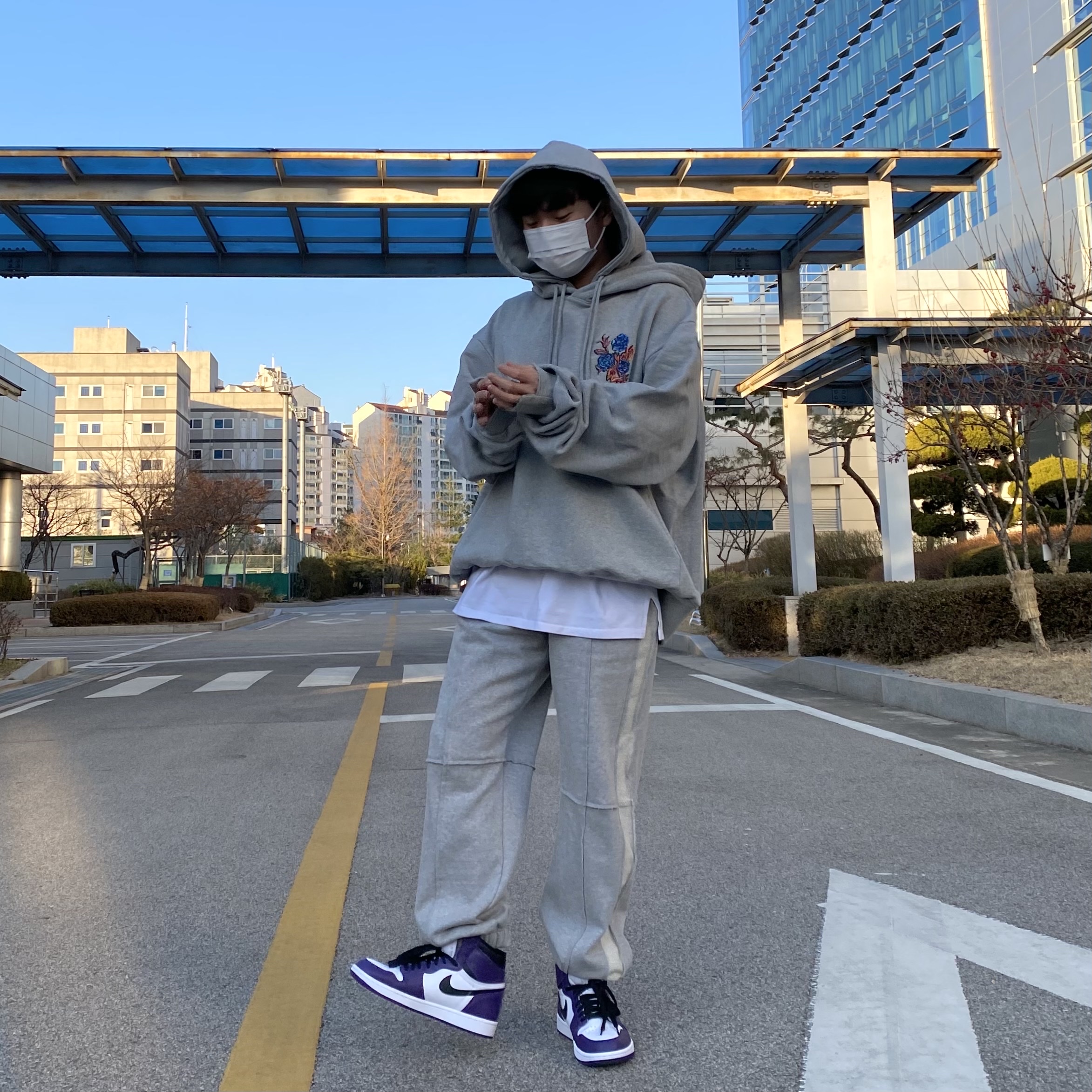 Jordan 1 Retro High OG Court Purple 2020 착용 스타일