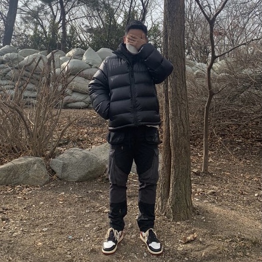 Nike x Drake Nocta Puffer Jacket Black - Asia, Jordan x Travis Scott Cargo Pants Black 착용 스타일