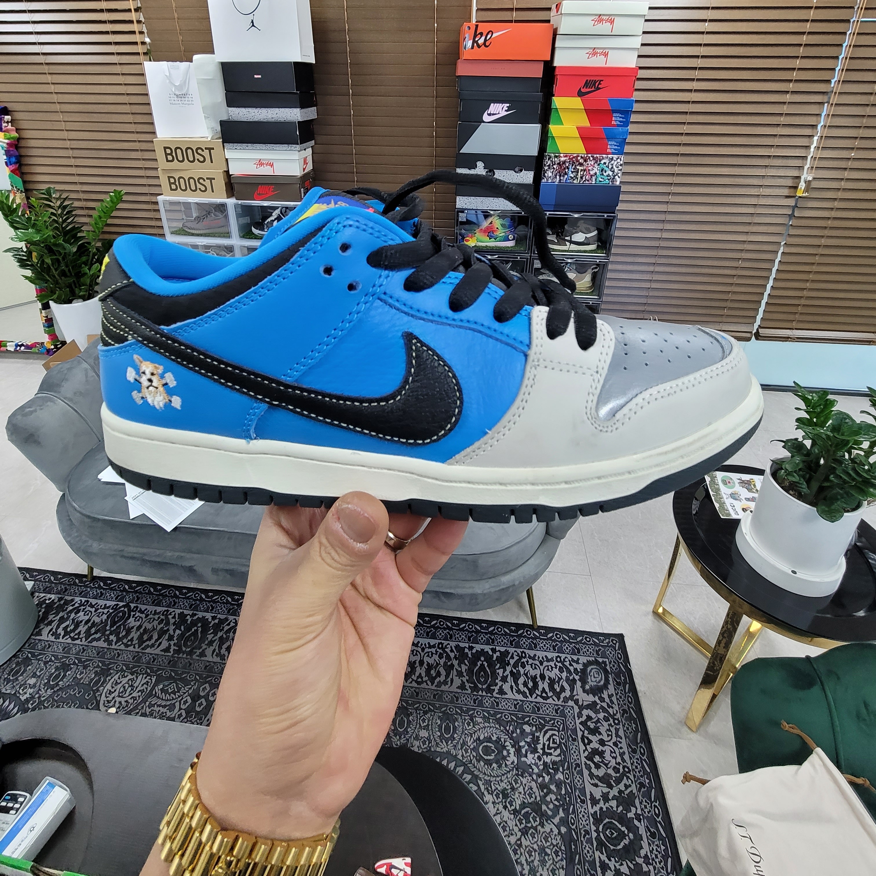 Nike x Instant Skateboards SB Dunk Low Pro 착용 스타일 - 2