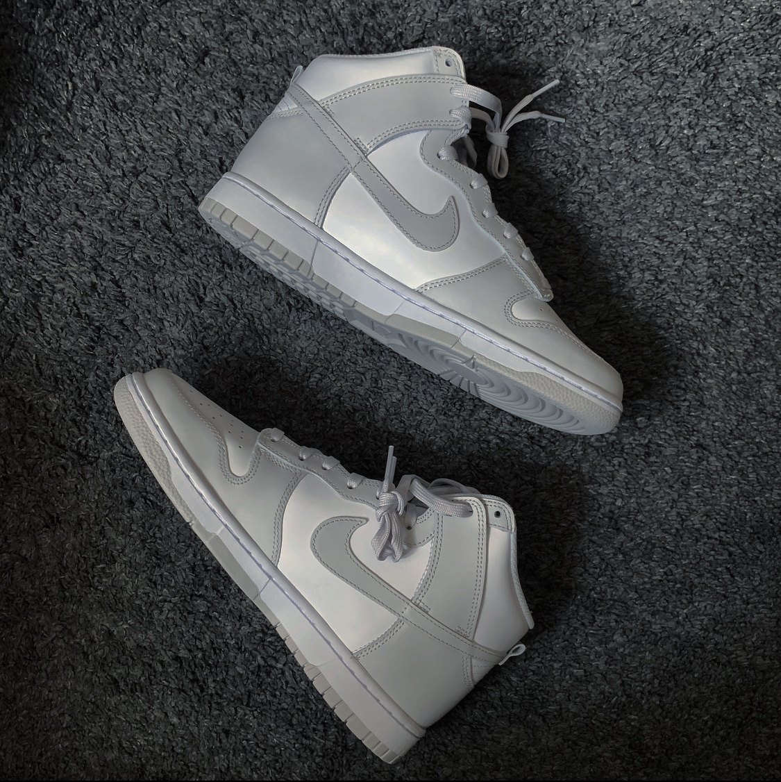 Nike Dunk High Retro Vast Grey 착용 스타일