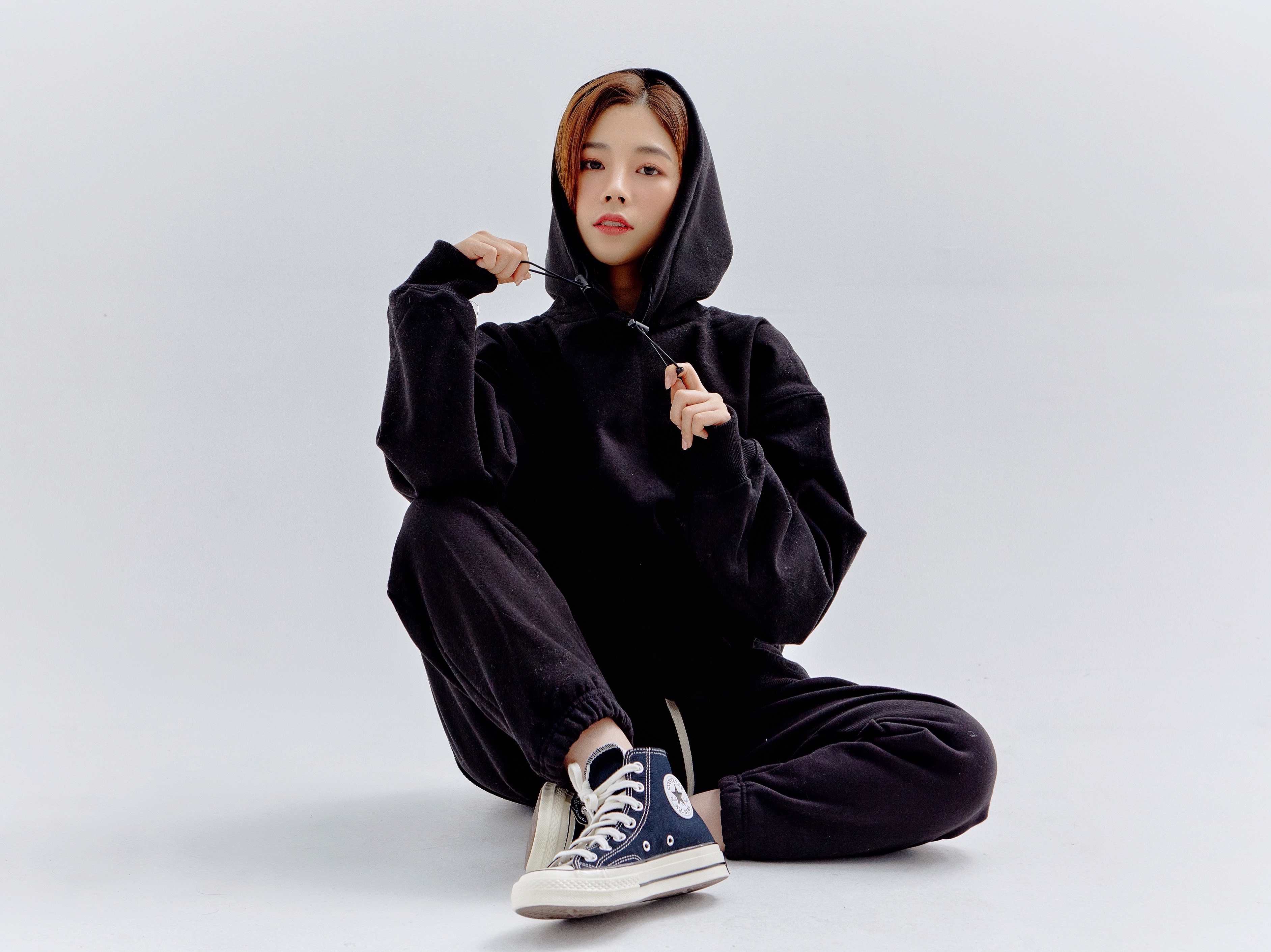 Converse Chuck 70 Hi Black 착용 스타일
